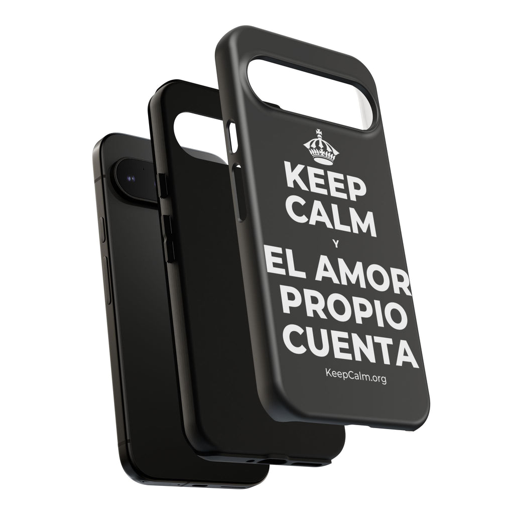 KEEP CALM Y EL AMOR PROPIO CUENTA Phone Case