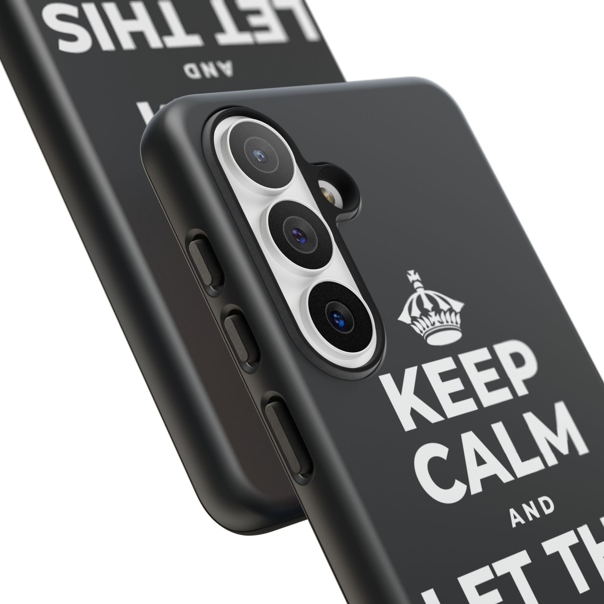 KEEP CALM AND LET THIS FEELING PASS Phone Case (Dark)