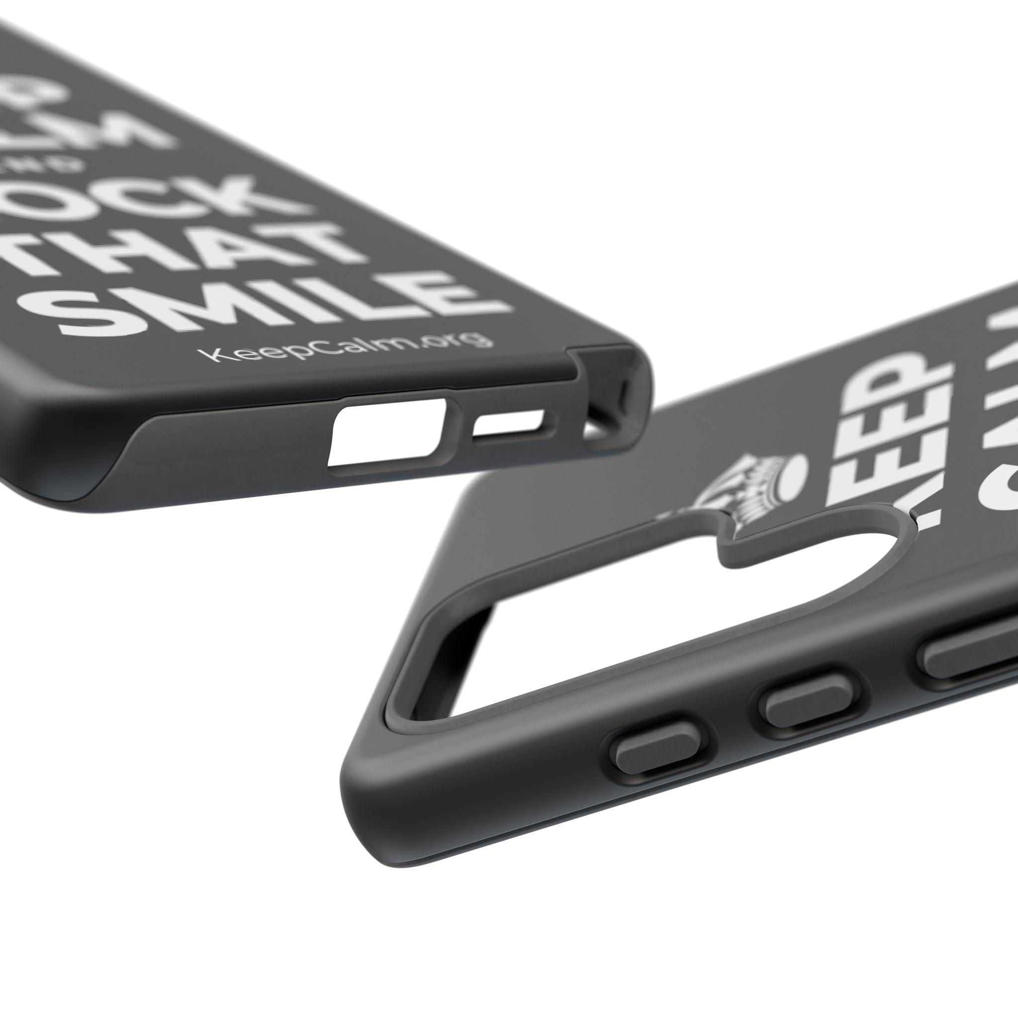 KEEP CALM AND ROCK THAT SMILE Phone Case