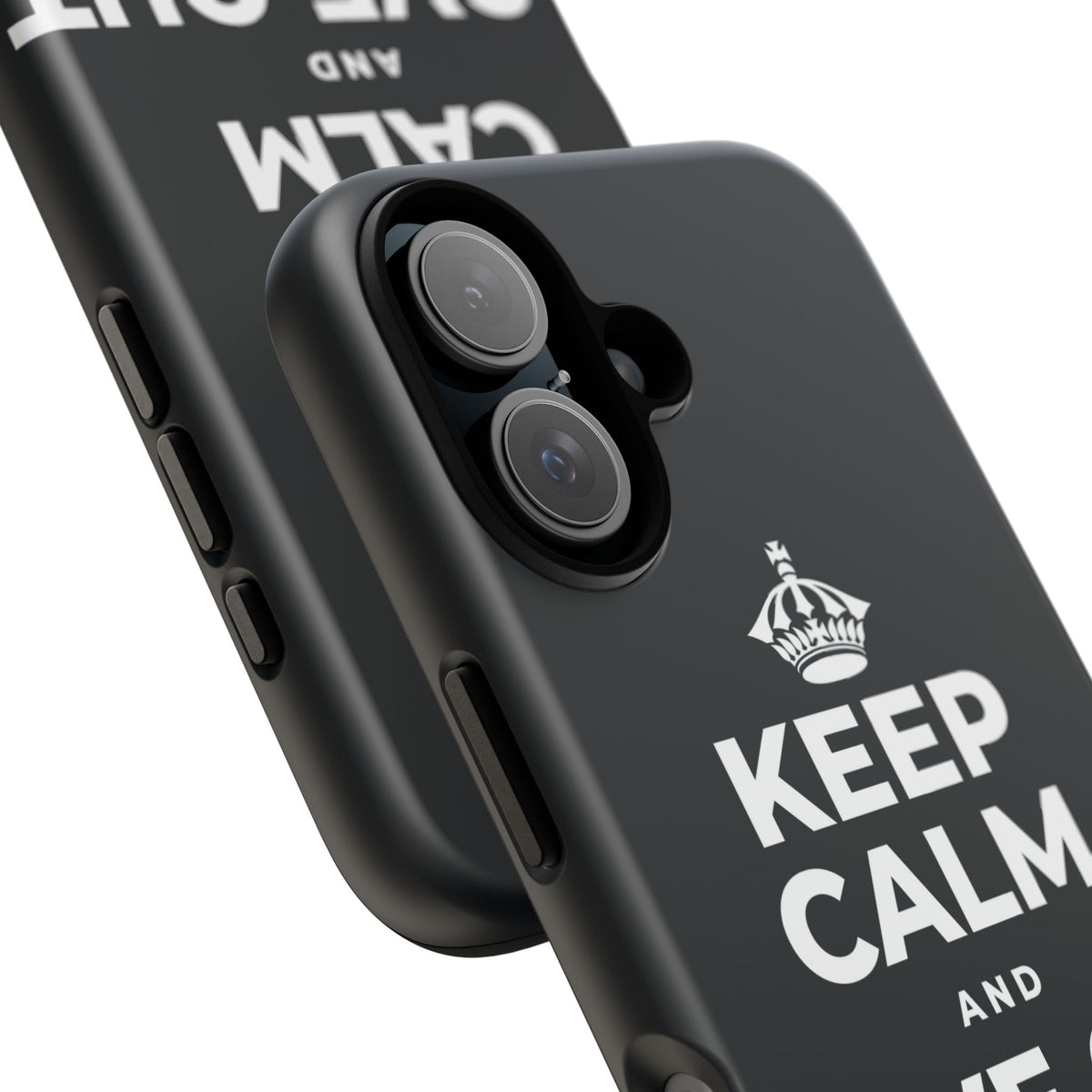 KEEP CALM AND LOVE OUT LOUD Phone Case (Dark)