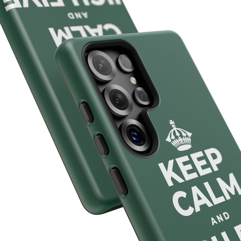 KEEP CALM AND HIGH FIVE SOMEONE Phone Case
