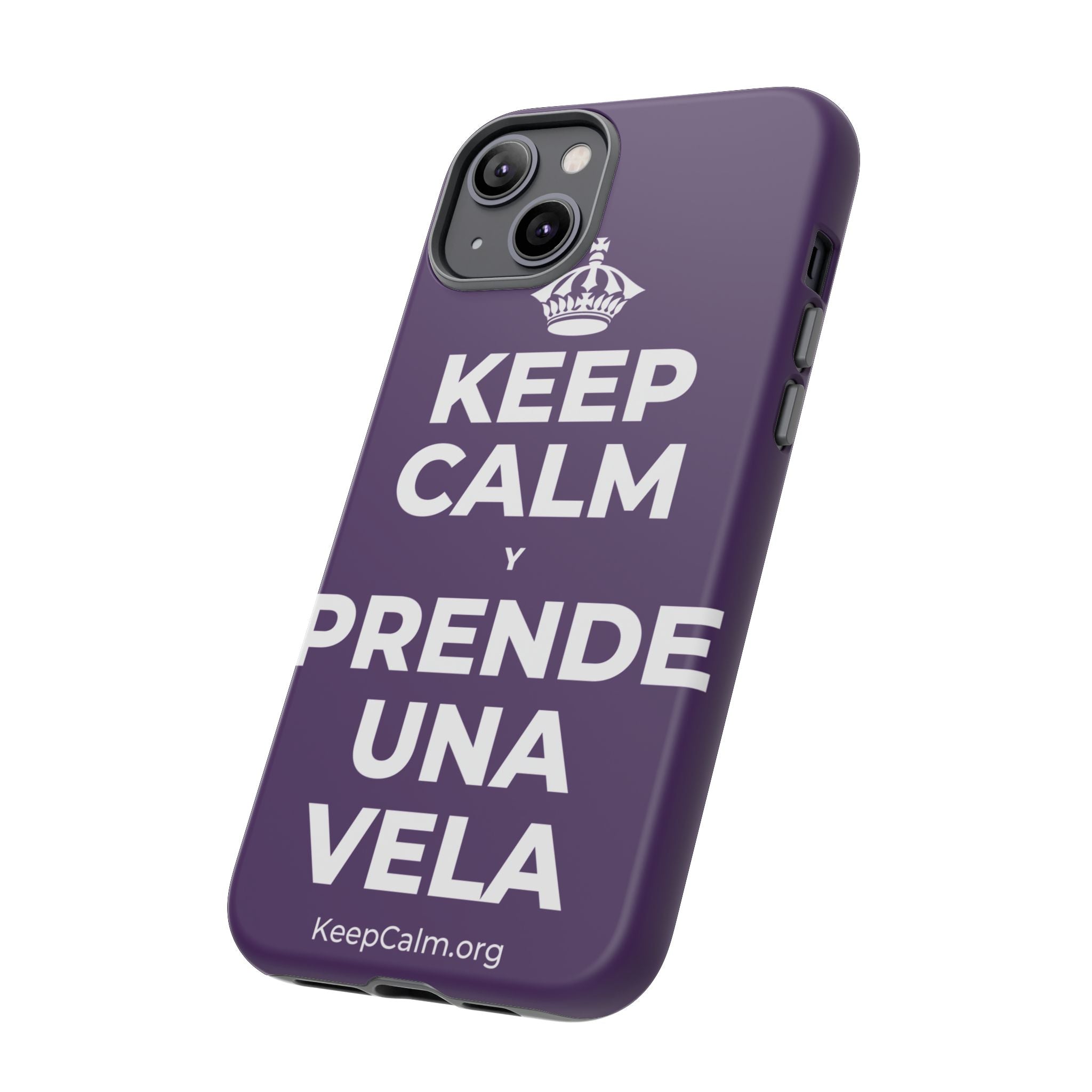 KEEP CALM Y PRENDE UNA VELA Phone Case