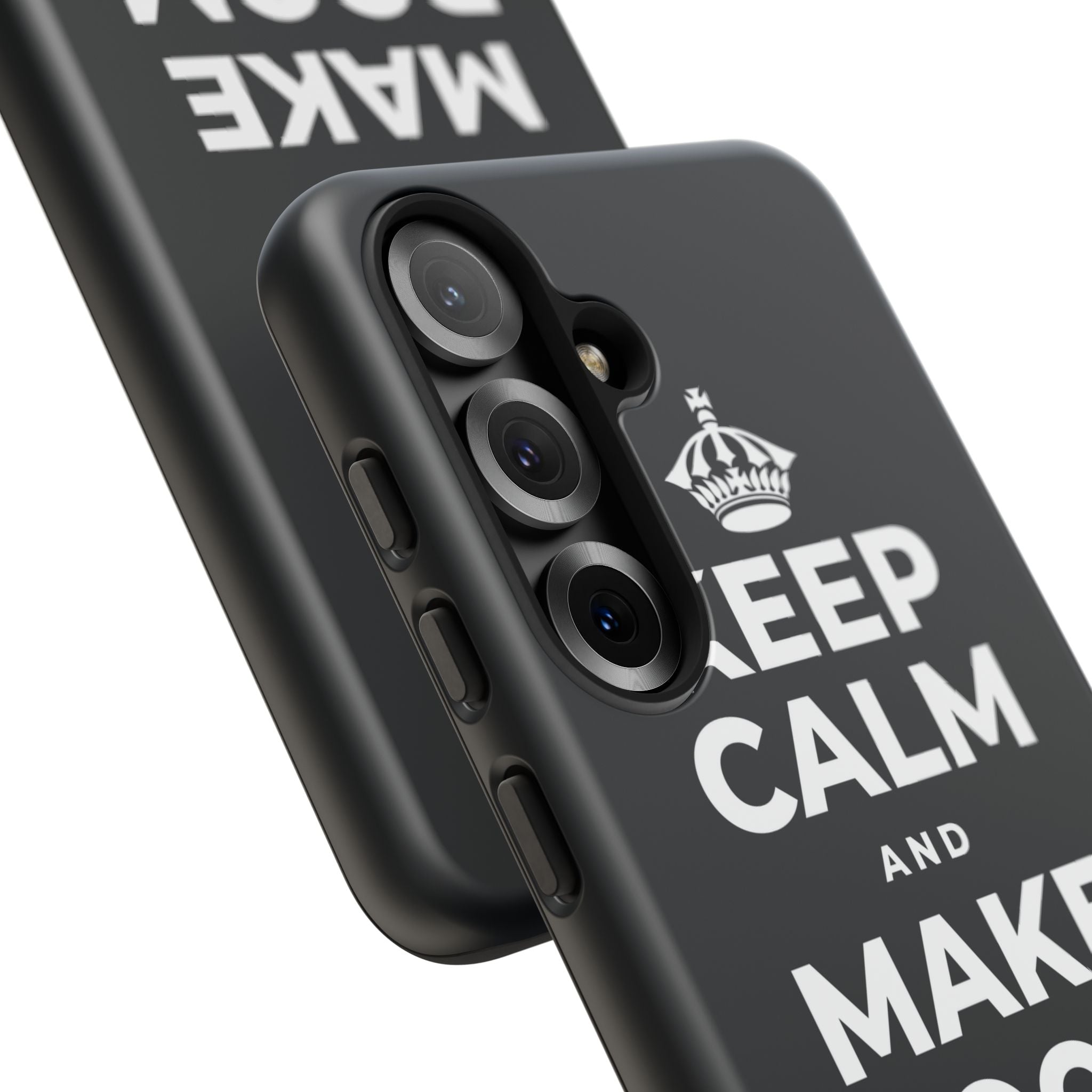 KEEP CALM AND MAKE ROOM FOR FUN Phone Case (Dark)