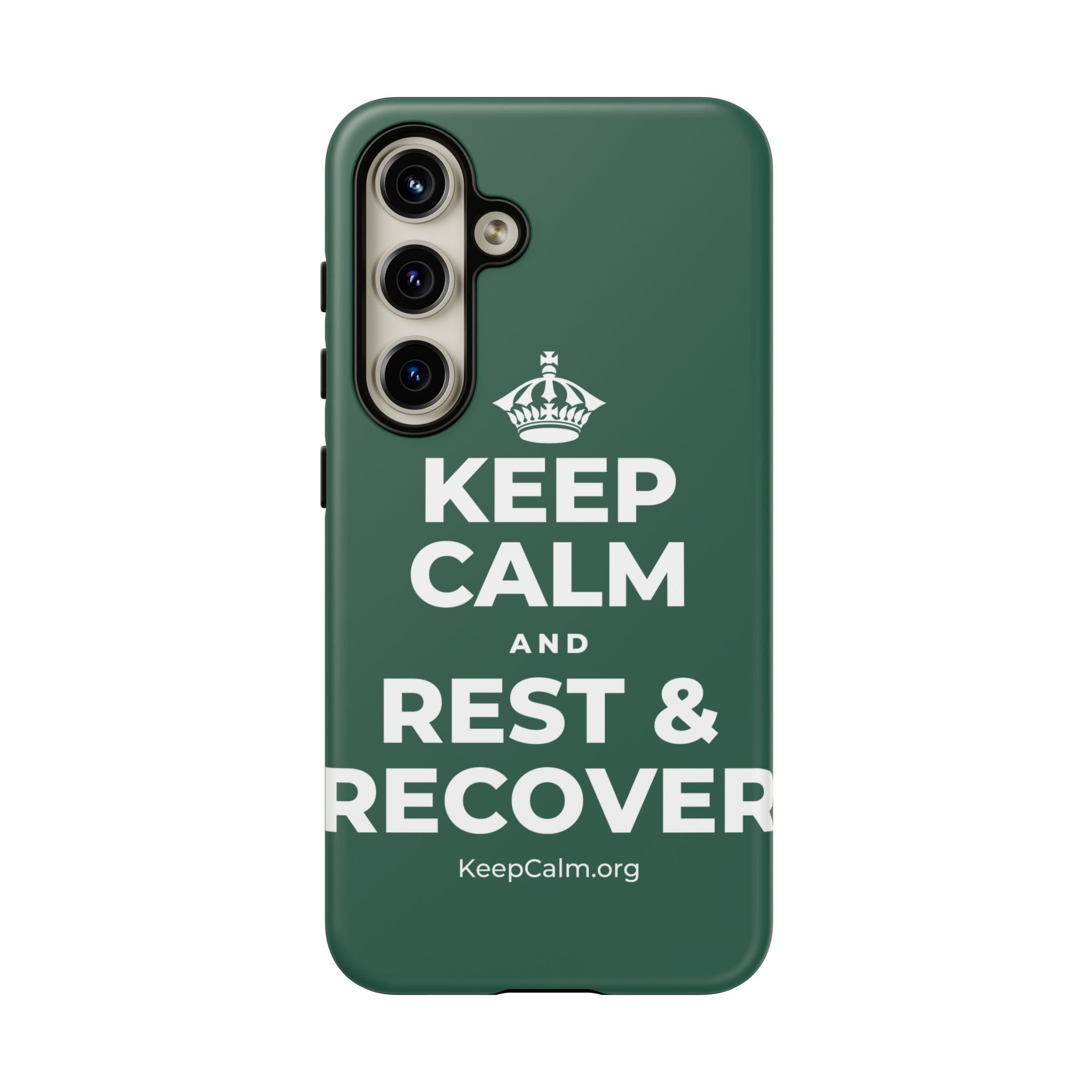 KEEP CALM AND REST & RECOVER Phone Case