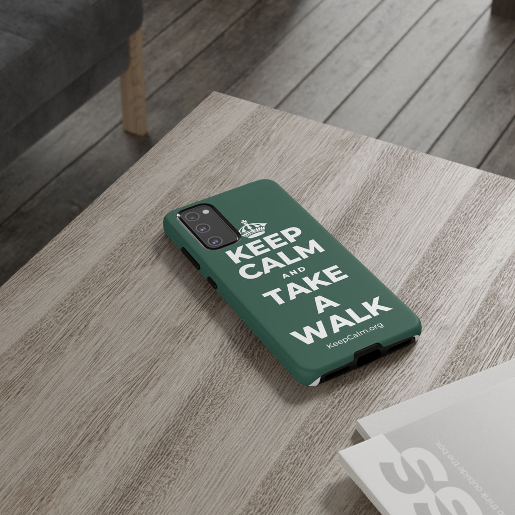 KEEP CALM AND TAKE A WALK Phone Case