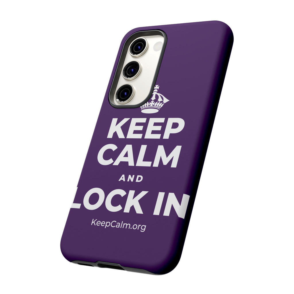 KEEP CALM AND LOCK IN Phone Case