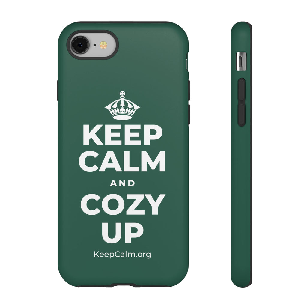 KEEP CALM AND COZY UP Phone Case
