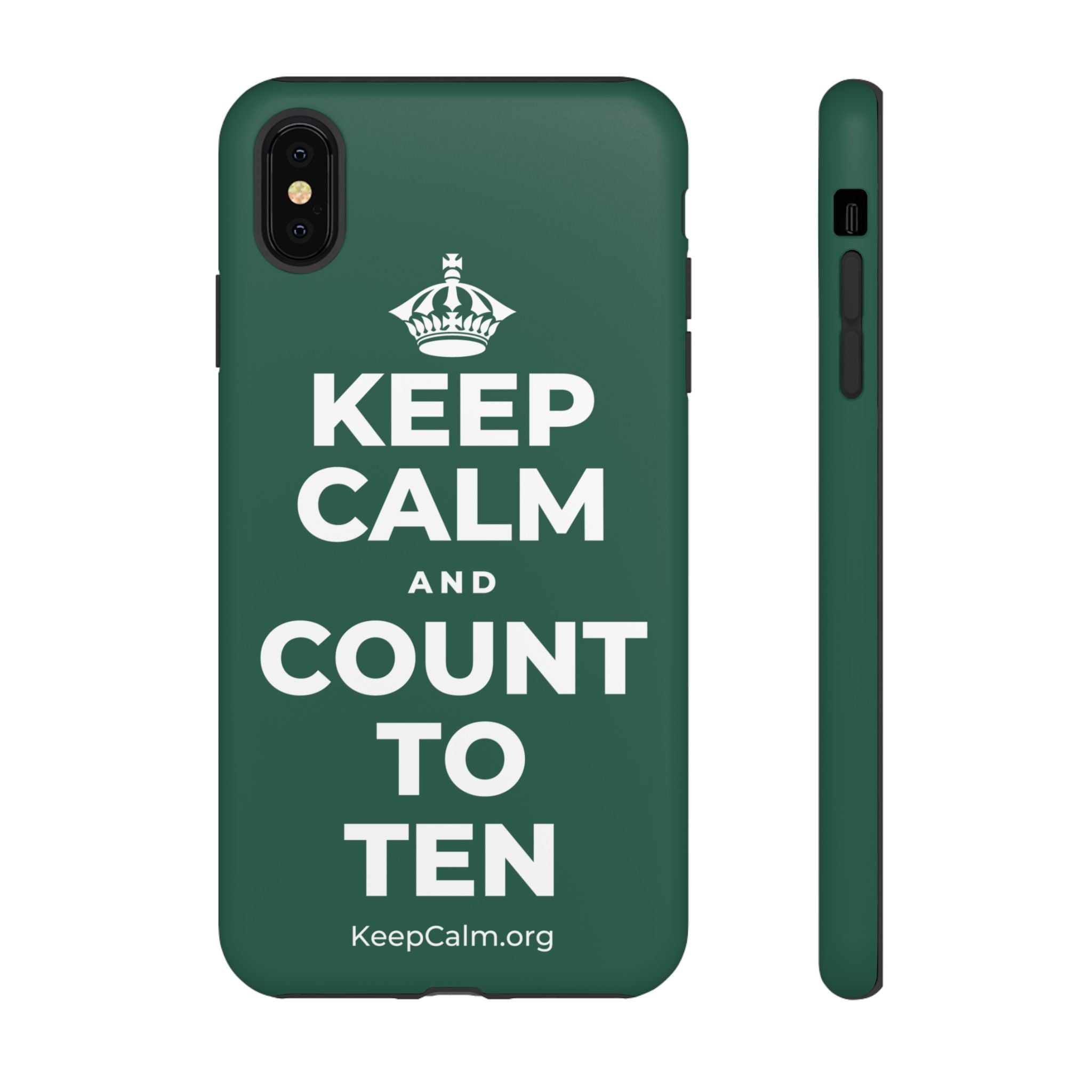 KEEP CALM AND COUNT TO TEN Phone Case