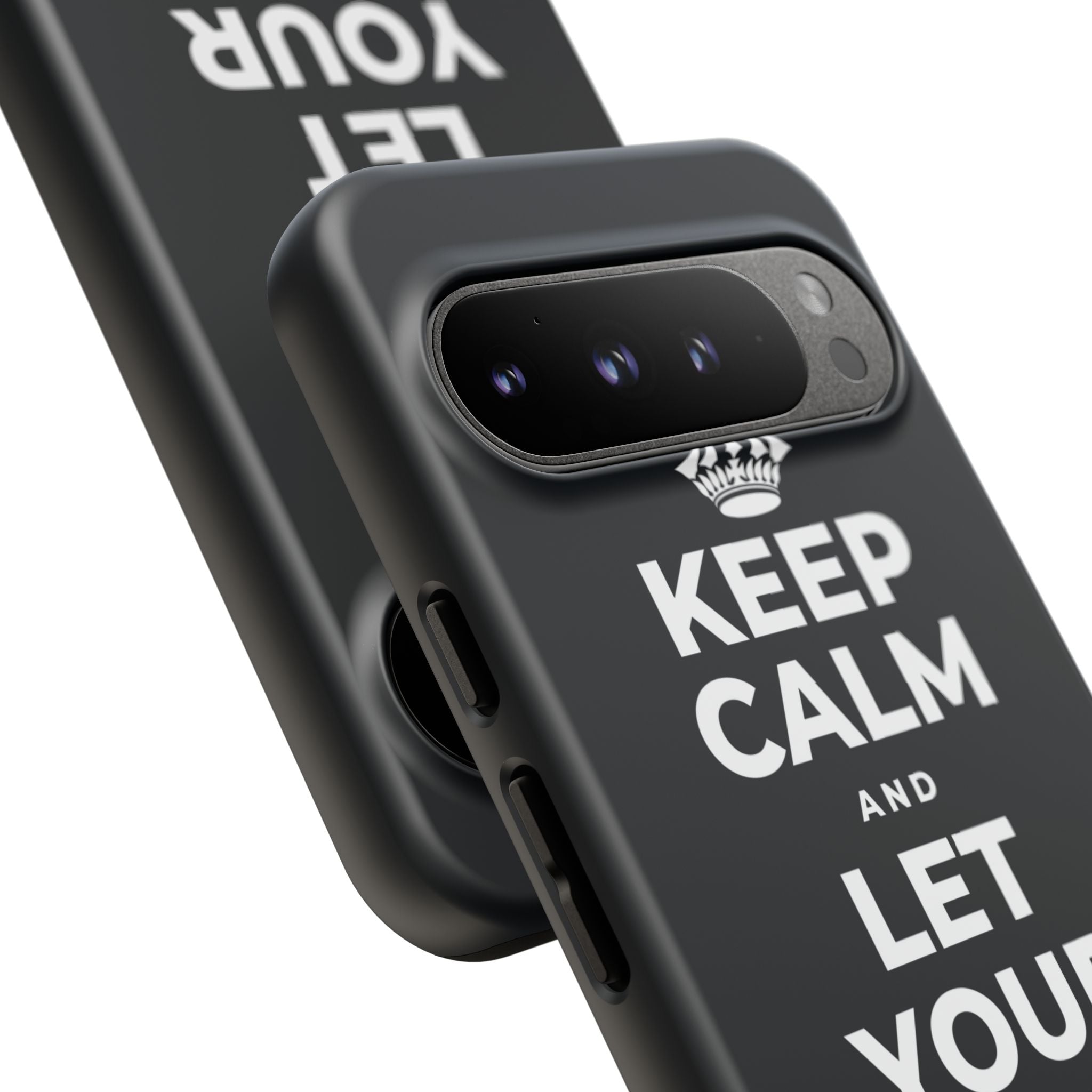 KEEP CALM AND LET YOUR FEELINGS MAKE SENSE Phone Case (Dark)