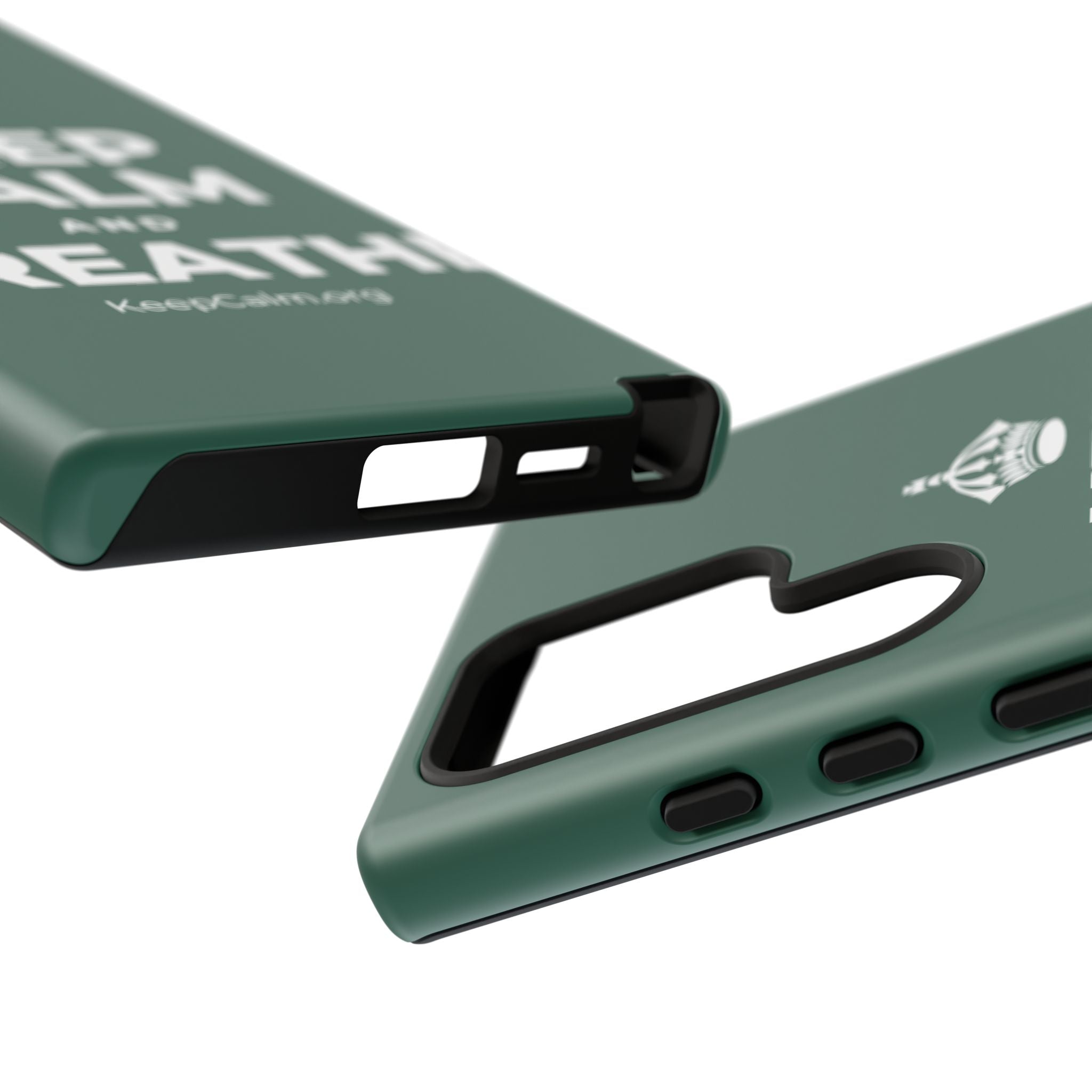 KEEP CALM AND BREATHE Phone Case
