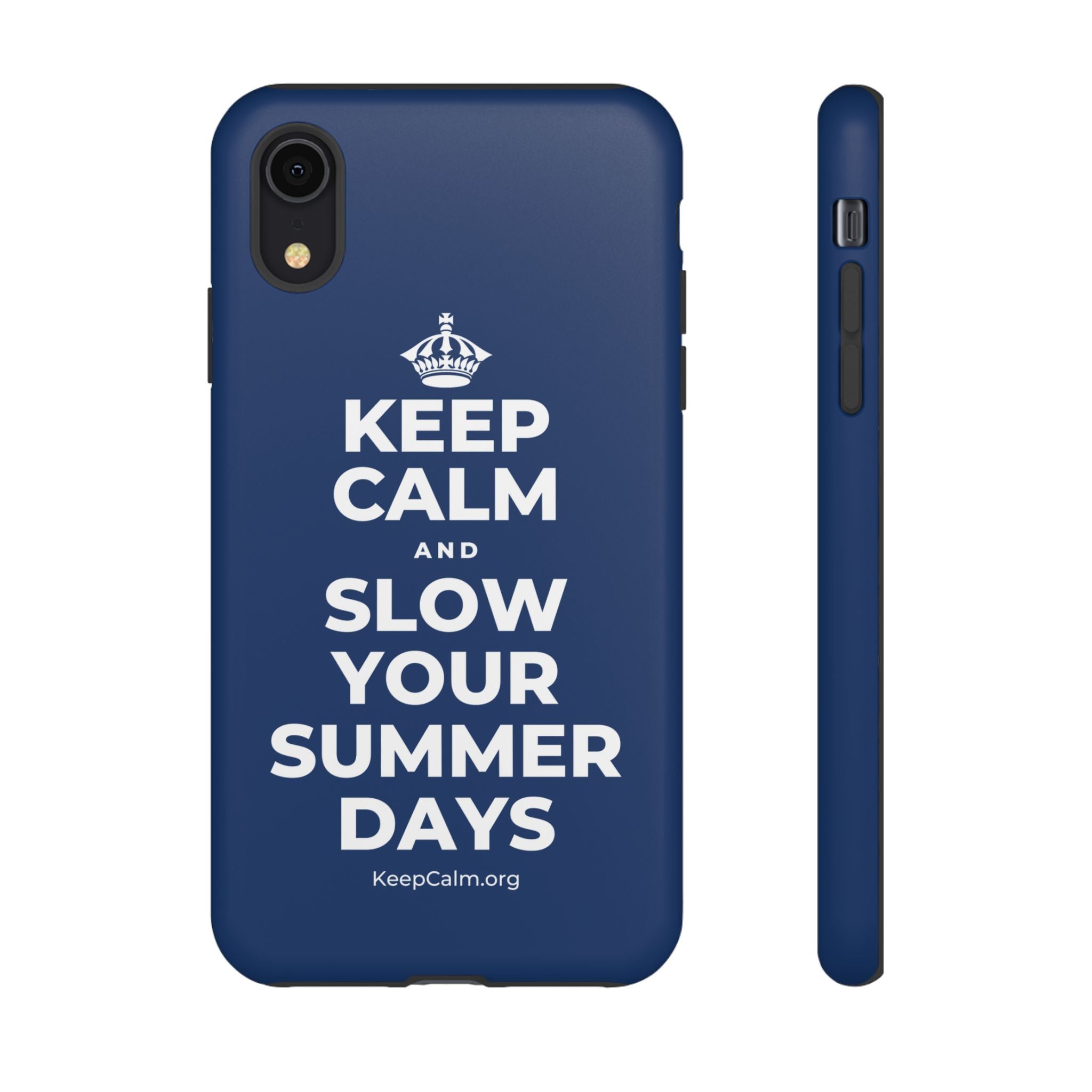 KEEP CALM AND SLOW YOUR SUMMER DAYS Phone Case