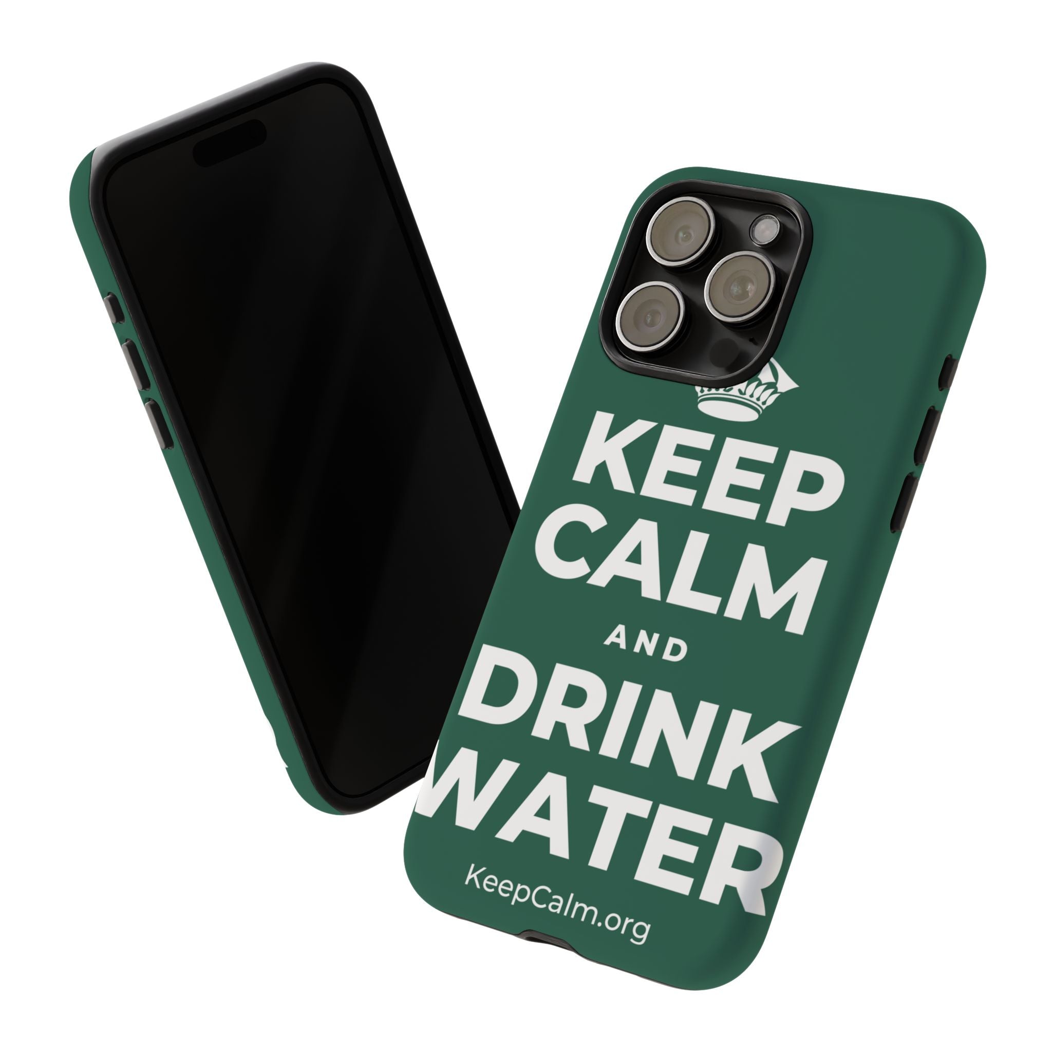 KEEP CALM AND DRINK WATER Phone Case