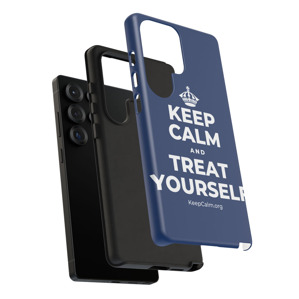 KEEP CALM AND TREAT YOURSELF Phone Case