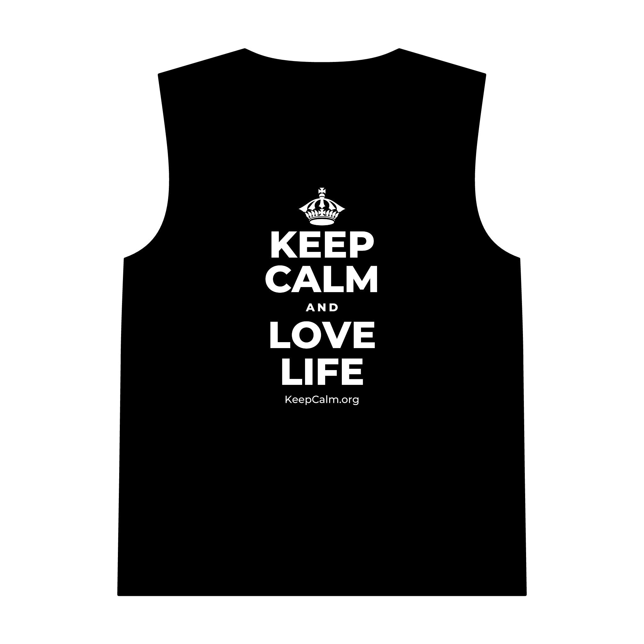 KEEP CALM AND LOVE LIFE Tank Top