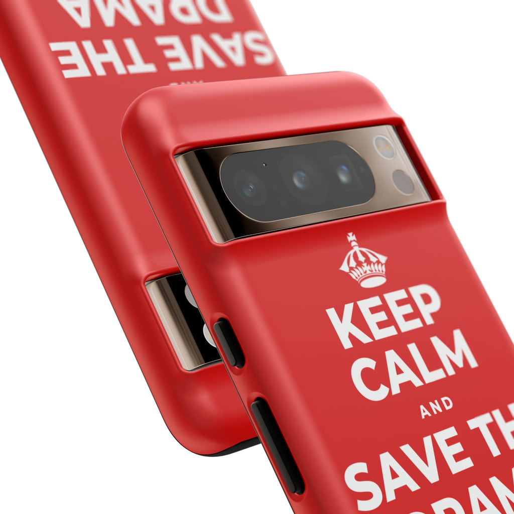 KEEP CALM AND SAVE THE DRAMA FOR YOUR 🦙 Phone Case