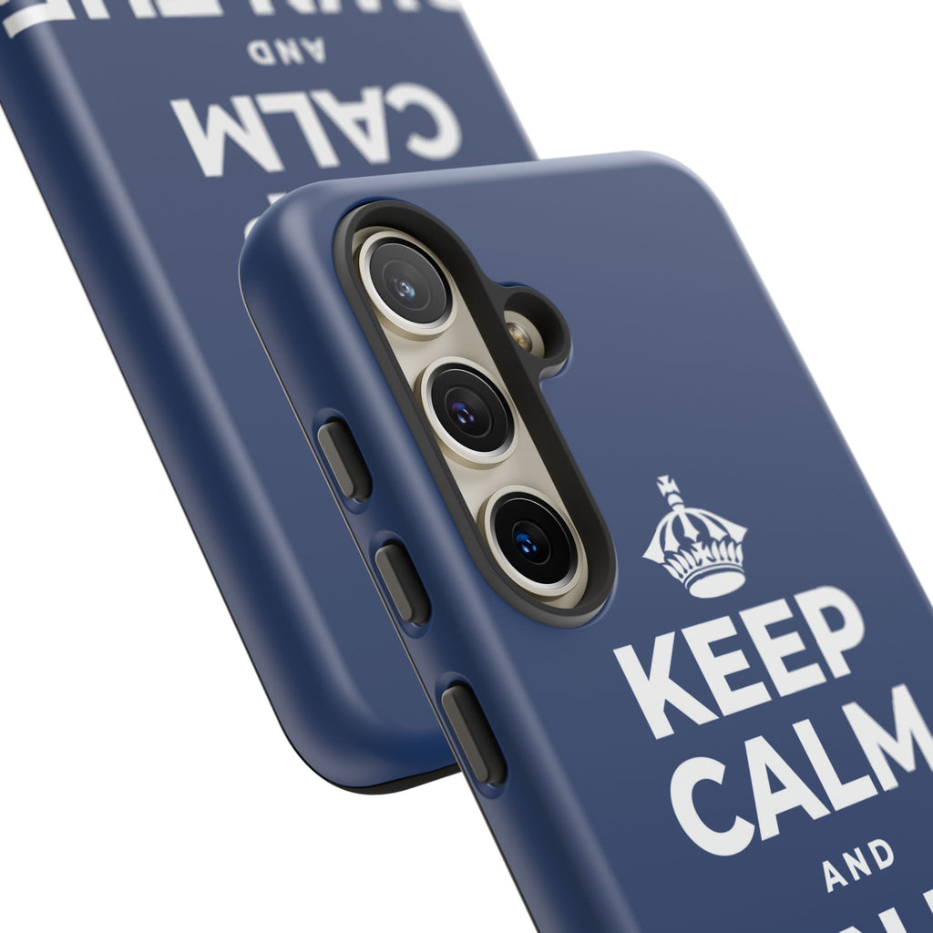 KEEP CALM AND OWN THE NIGHT Phone Case