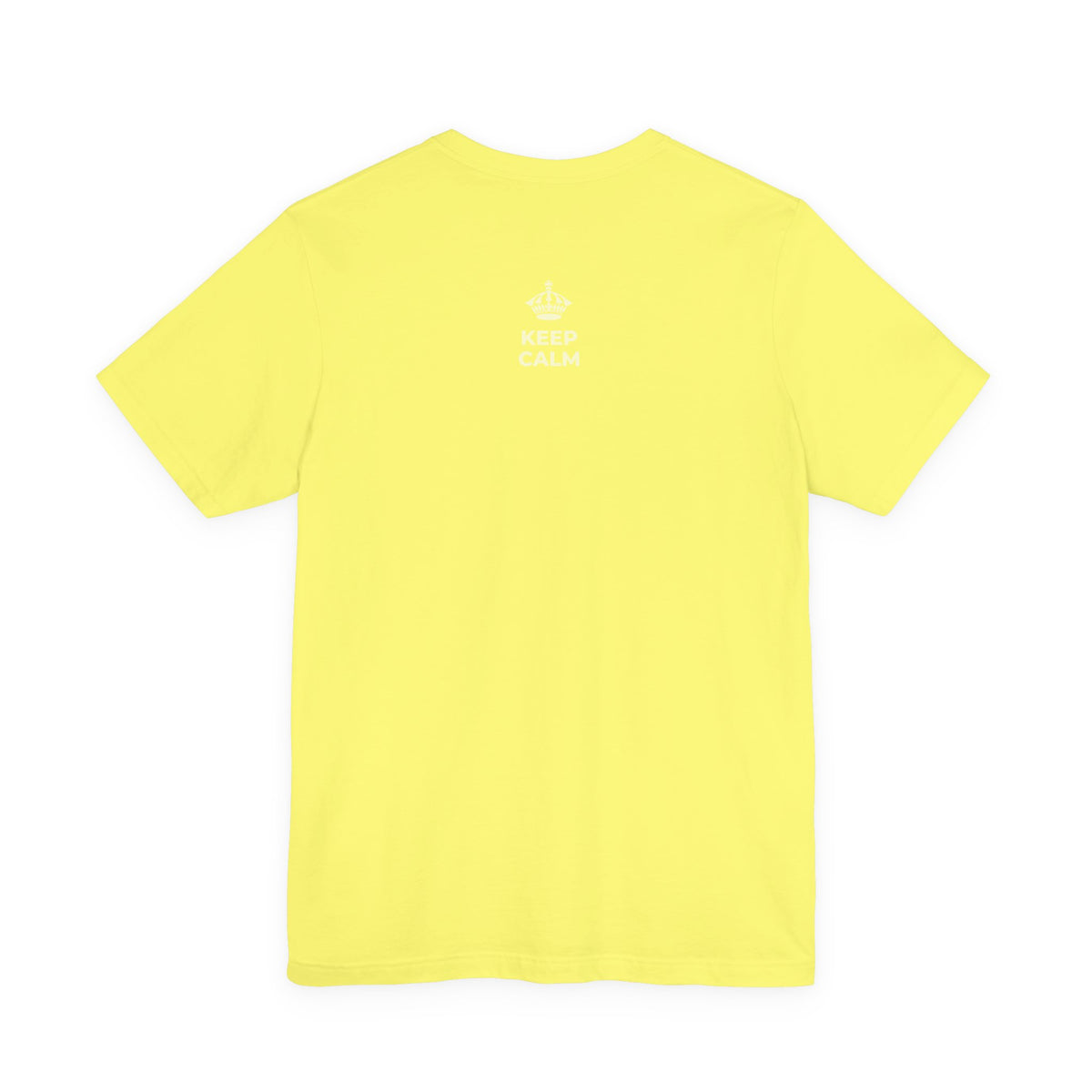 KEEP CALM AND LET THEM LOOK T-Shirt (Soft Cream–Heather Mauve)