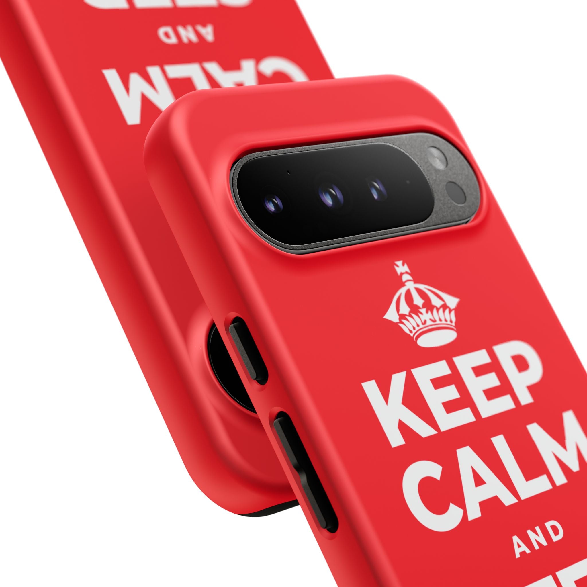 KEEP CALM AND STEP OUTSIDE Phone Case