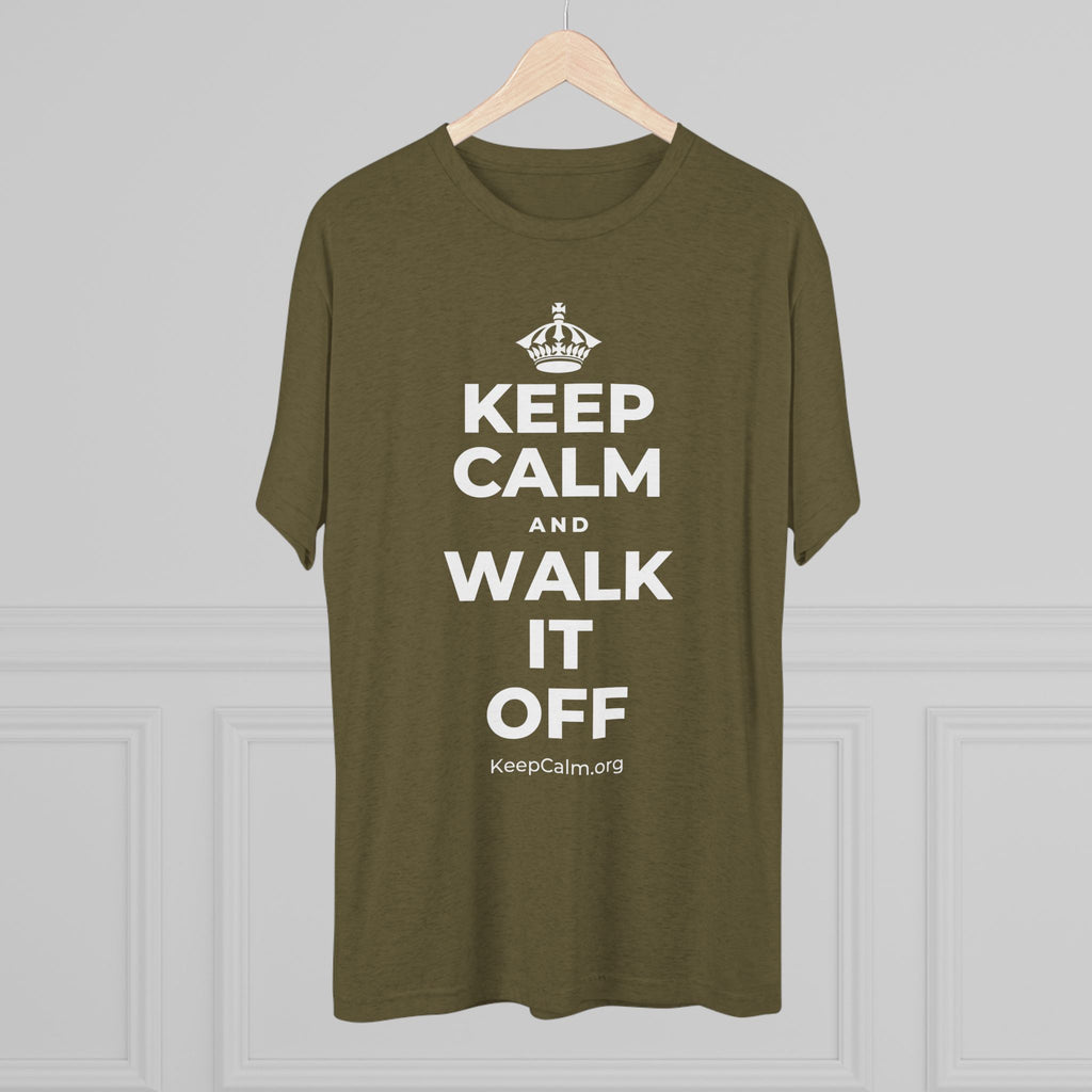 KEEP CALM AND WALK IT OFF Tri-Blend Tee