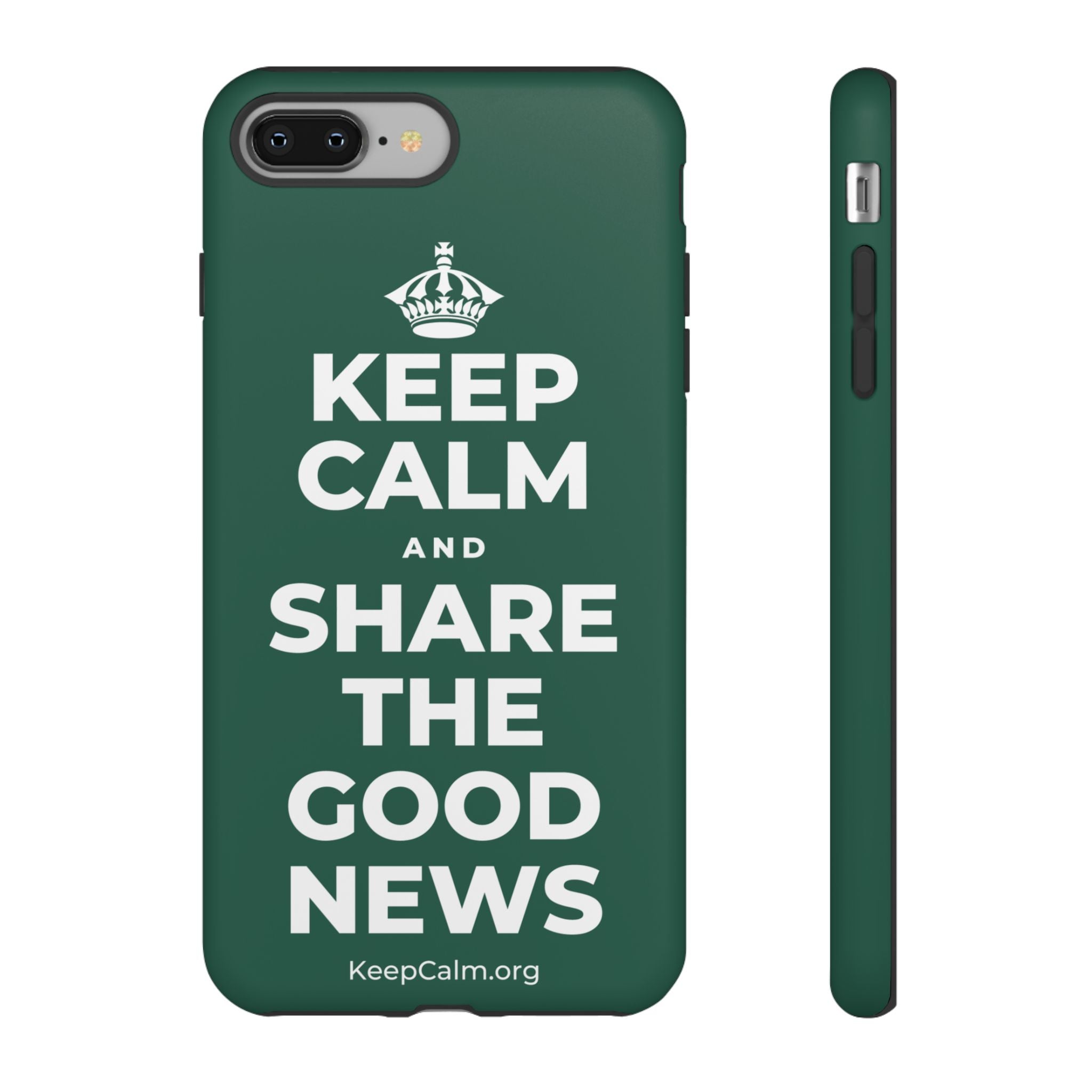 KEEP CALM AND SHARE THE GOOD NEWS Phone Case