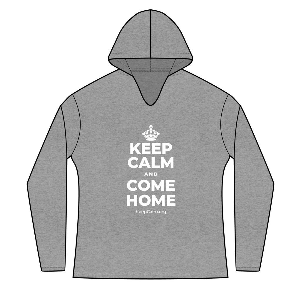 KEEP CALM AND COME HOME Women's Long Sleeve Hoodie