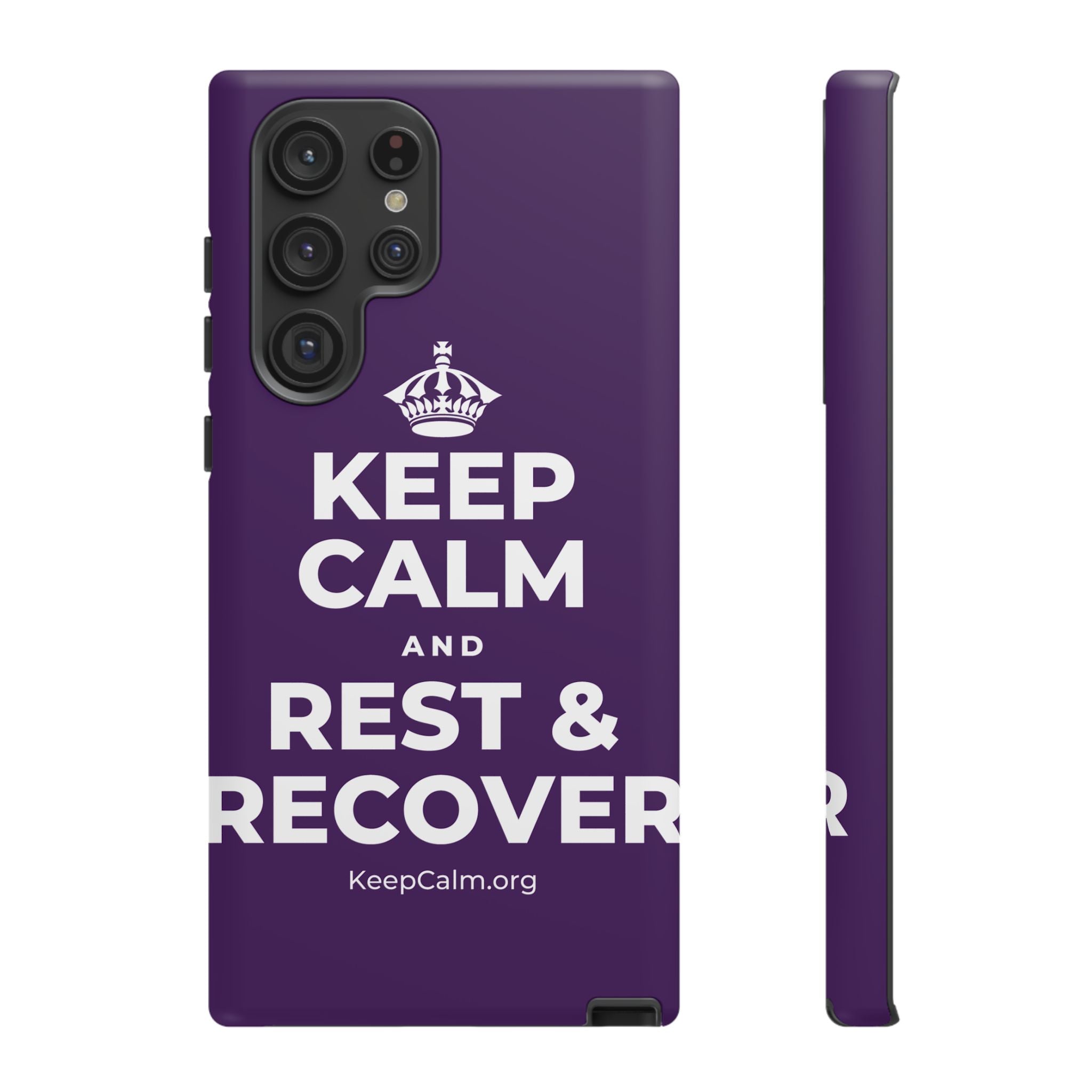 KEEP CALM AND REST & RECOVER Phone Case