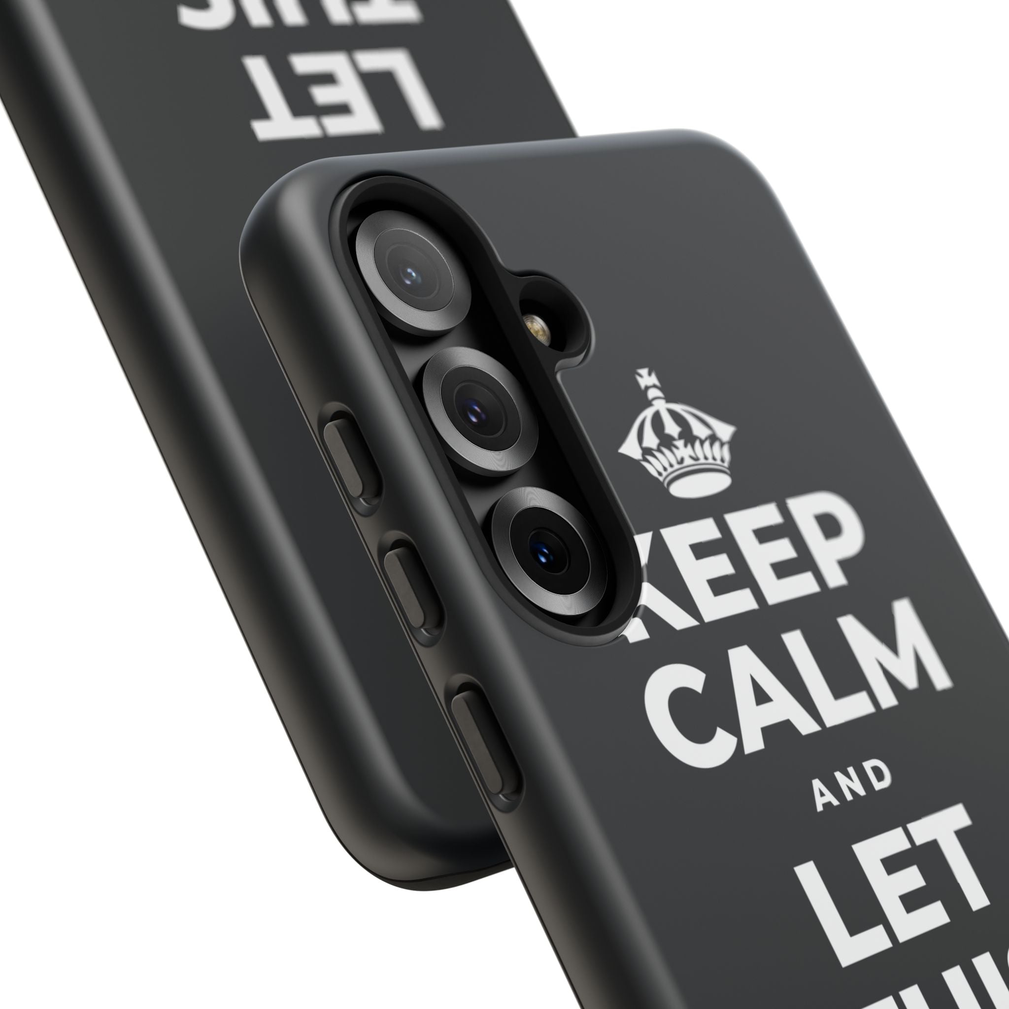 KEEP CALM AND LET THIS FEELING PASS Phone Case (Dark)