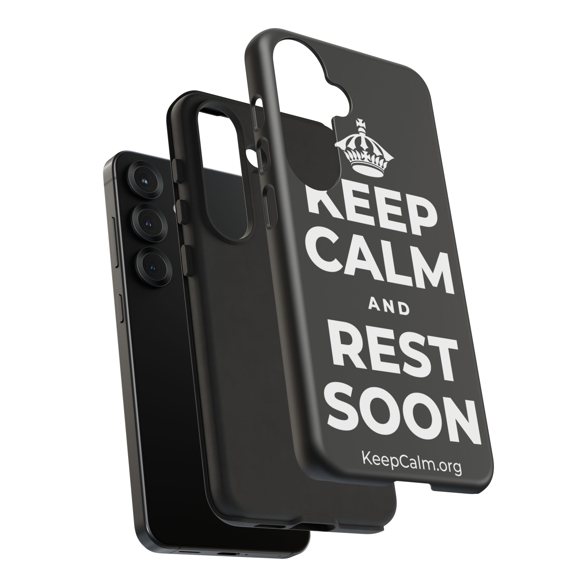 KEEP CALM AND REST SOON Phone Case