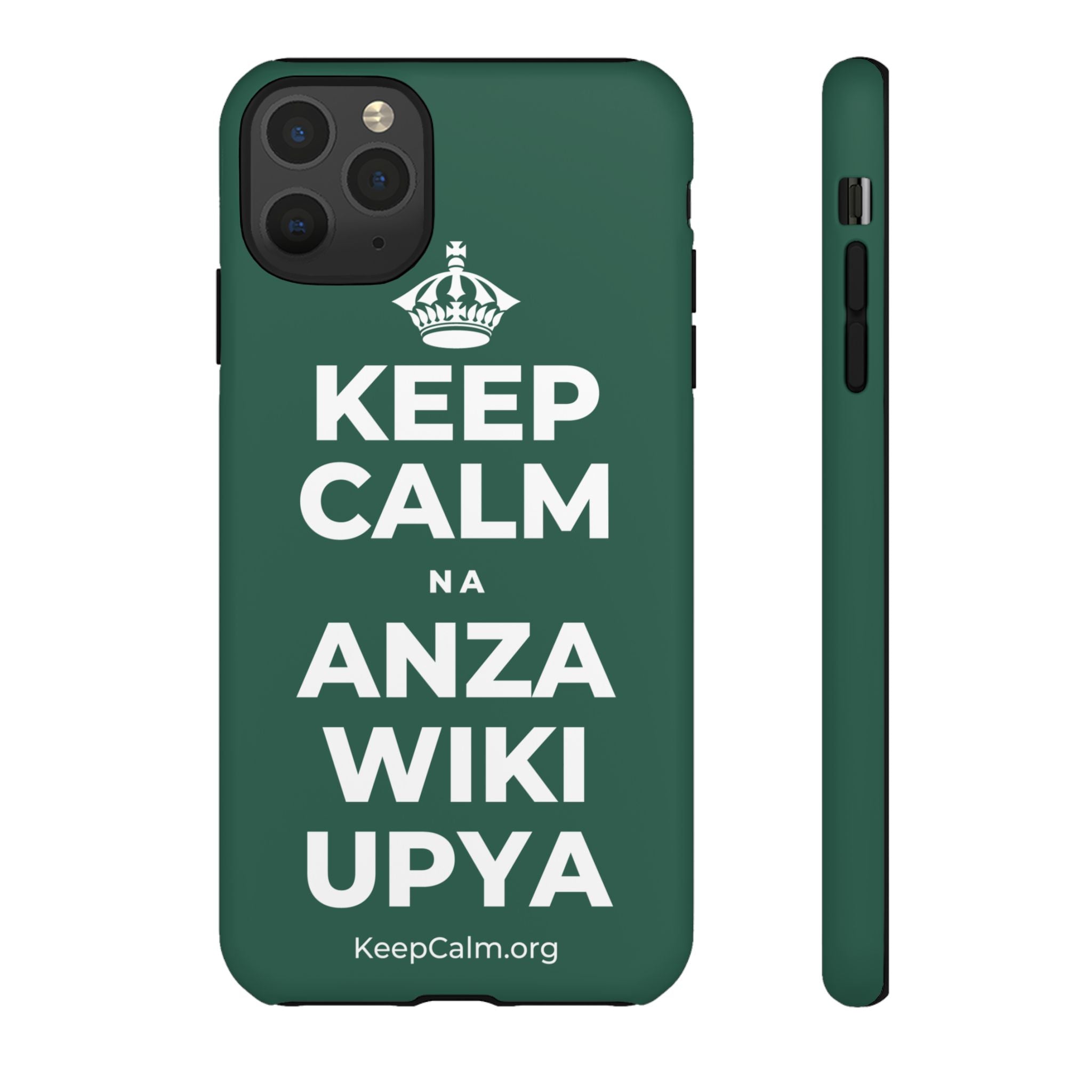 KEEP CALM NA ANZA WIKI UPYA Phone Case