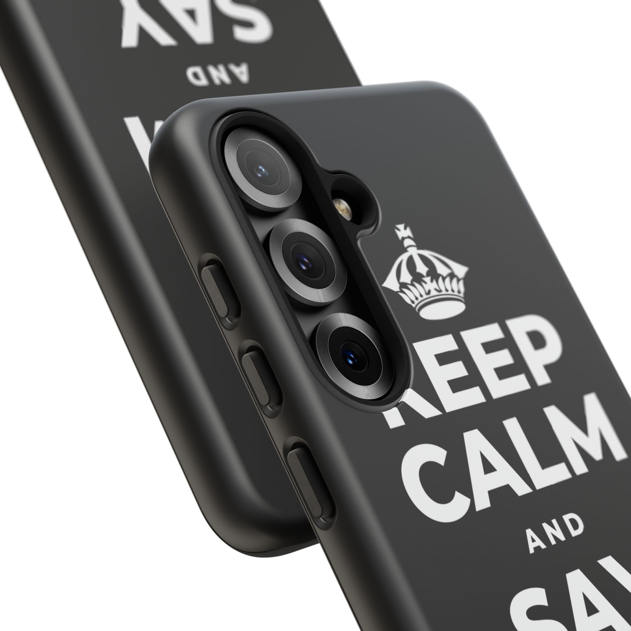 KEEP CALM AND SAY THANK YOU Phone Case