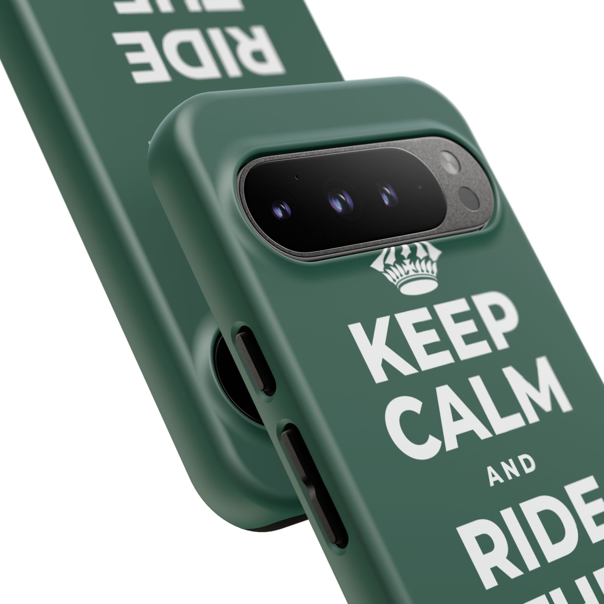 KEEP CALM AND RIDE THE GOOD WAVE Phone Case
