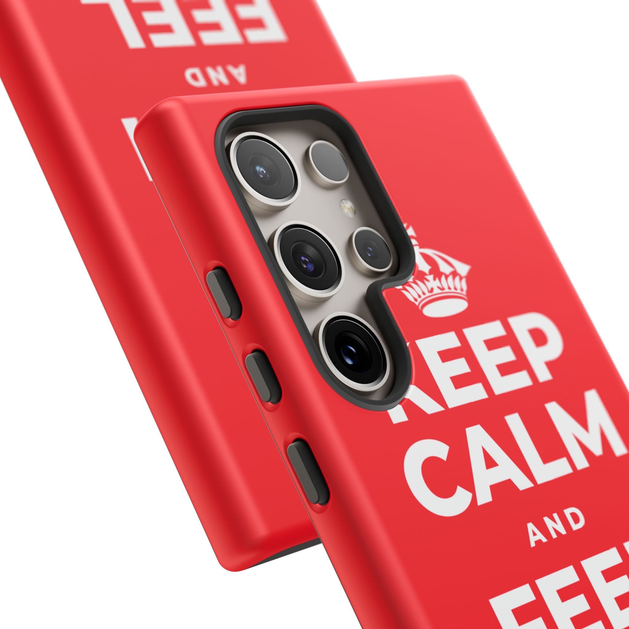 KEEP CALM AND FEEL YOUR FEET Phone Case