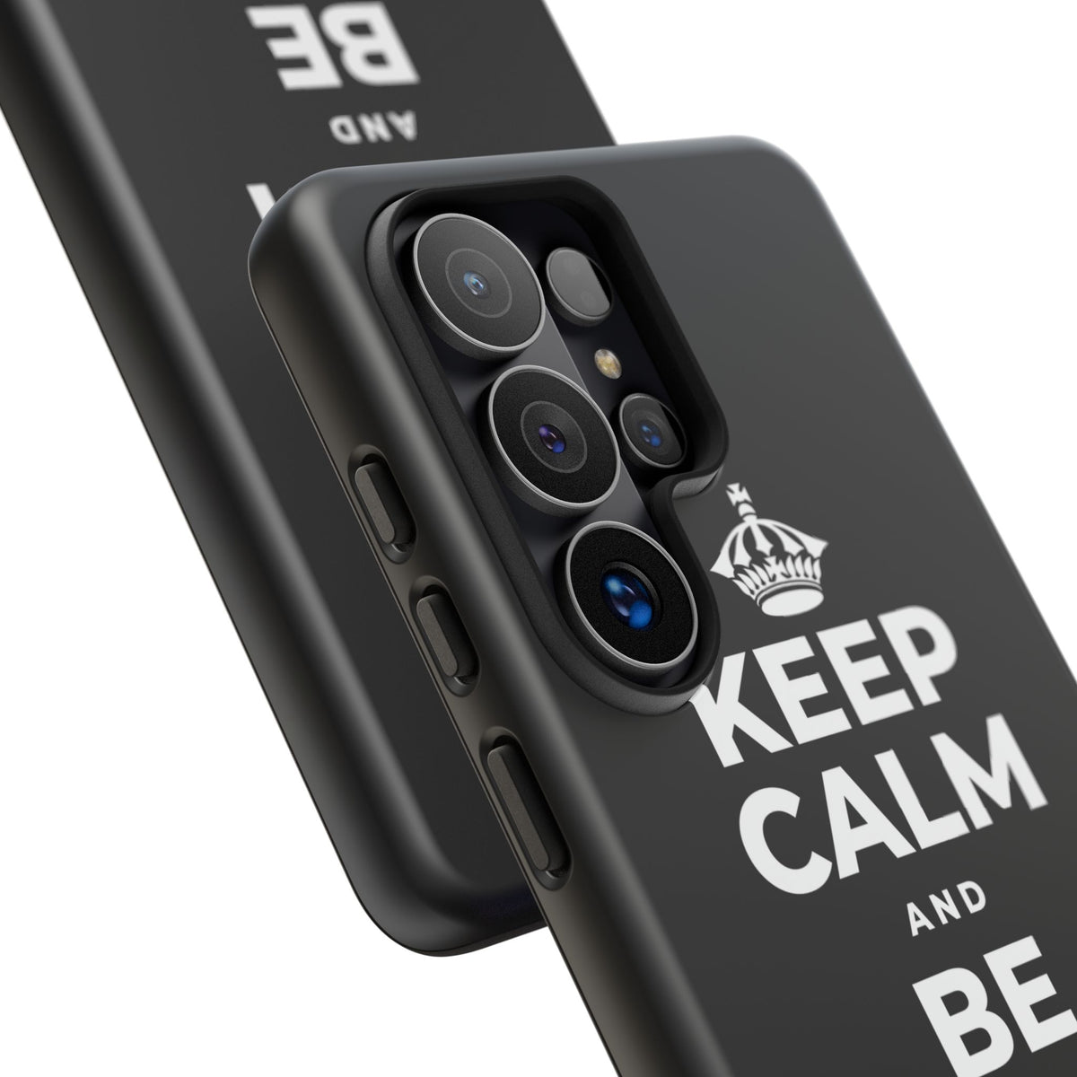 KEEP CALM AND BE STRONG LIKE A 🦕 Phone Case