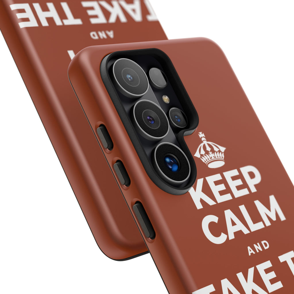 KEEP CALM AND TAKE THE VICTORY LAP Phone Case