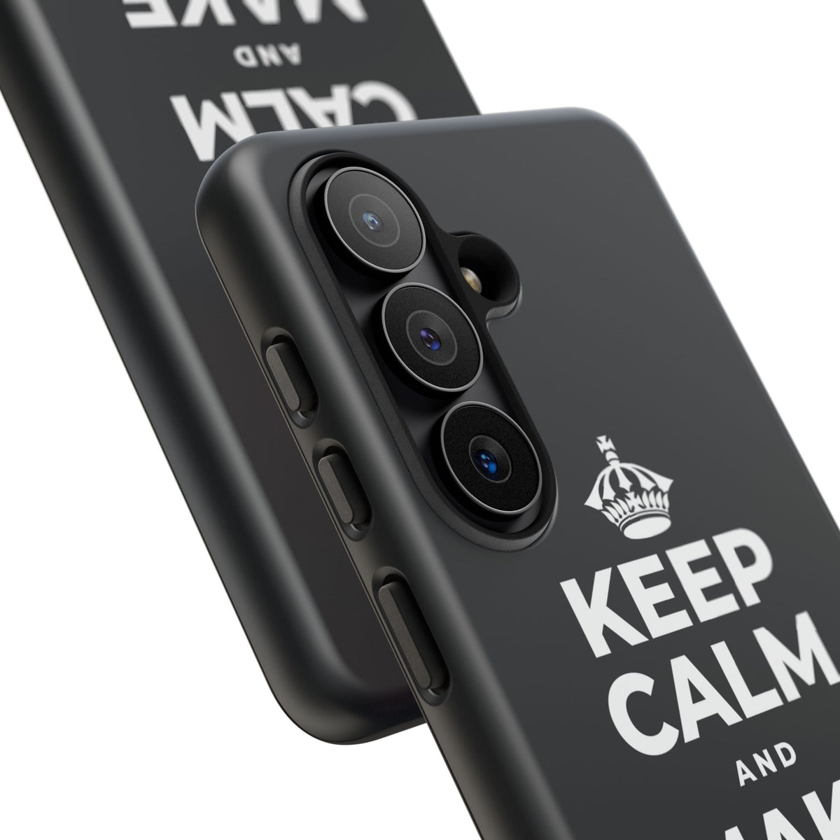 KEEP CALM AND MAKE MEMORIES Phone Case (Dark)