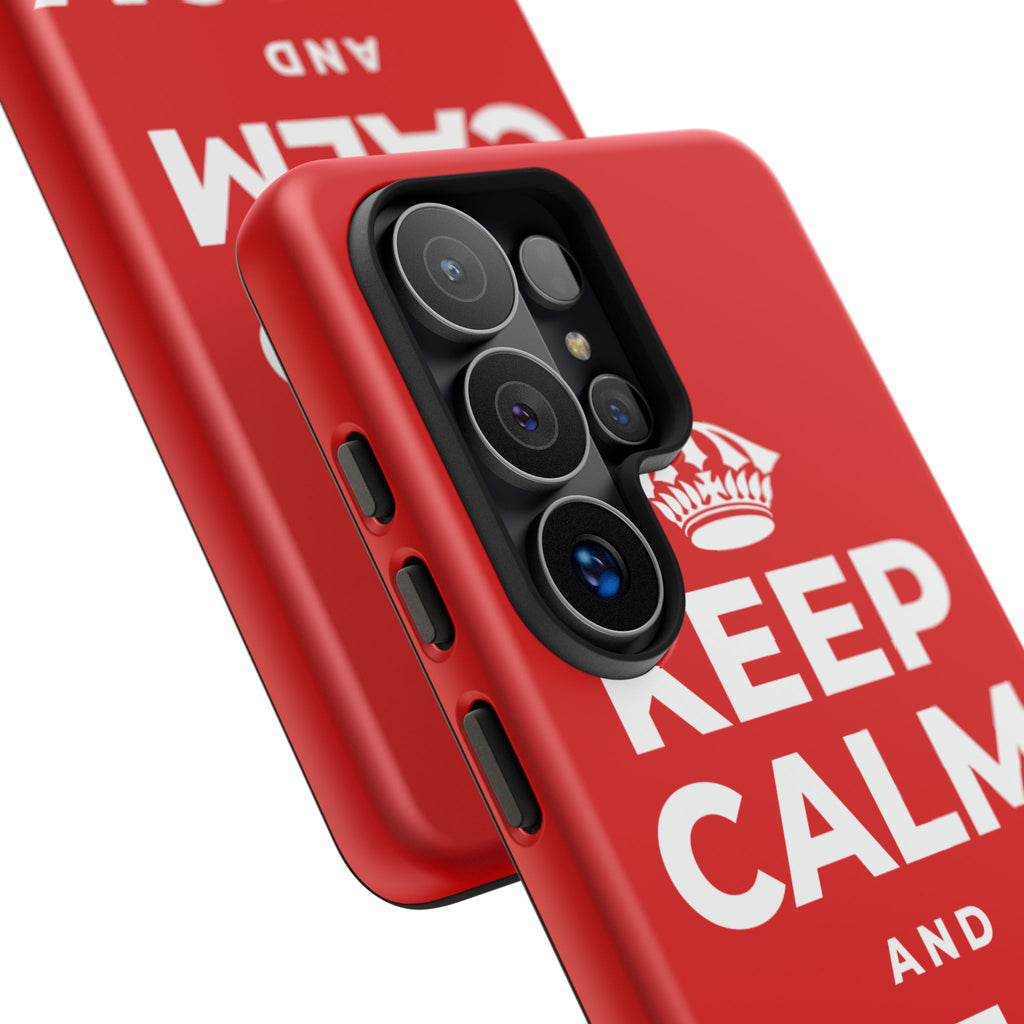 KEEP CALM AND ENJOY THIS Phone Case
