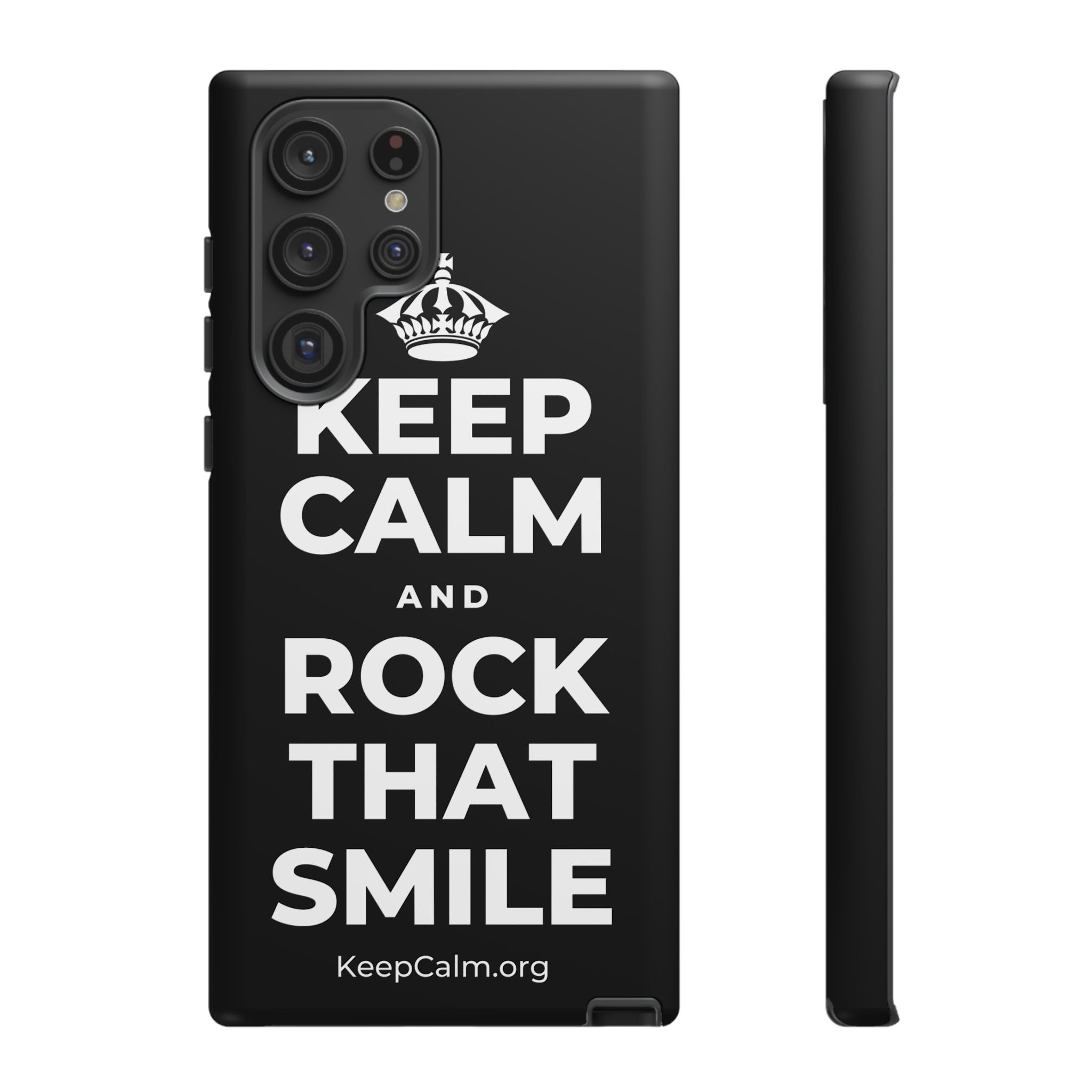 KEEP CALM AND ROCK THAT SMILE Phone Case