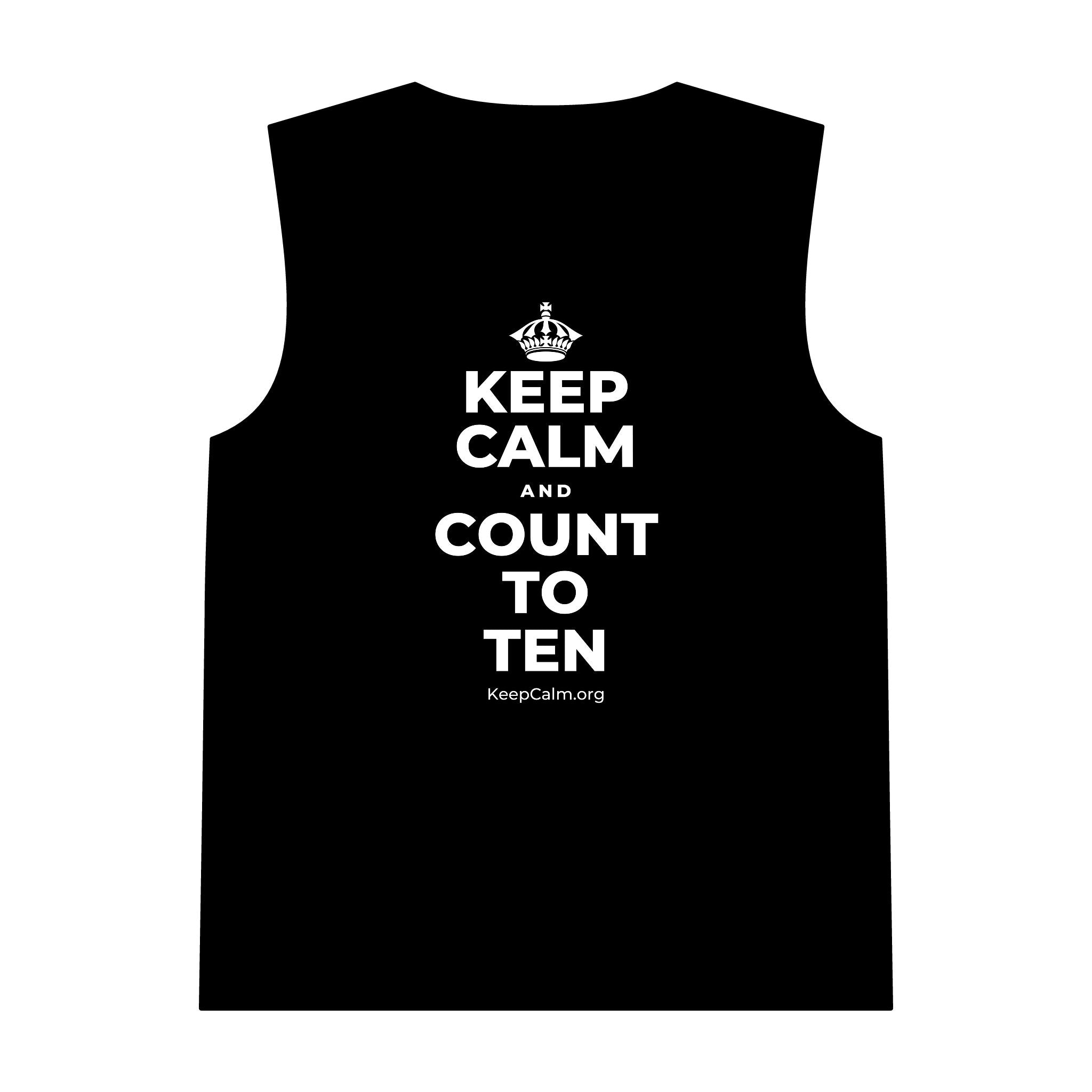 KEEP CALM AND COUNT TO TEN Tank Top