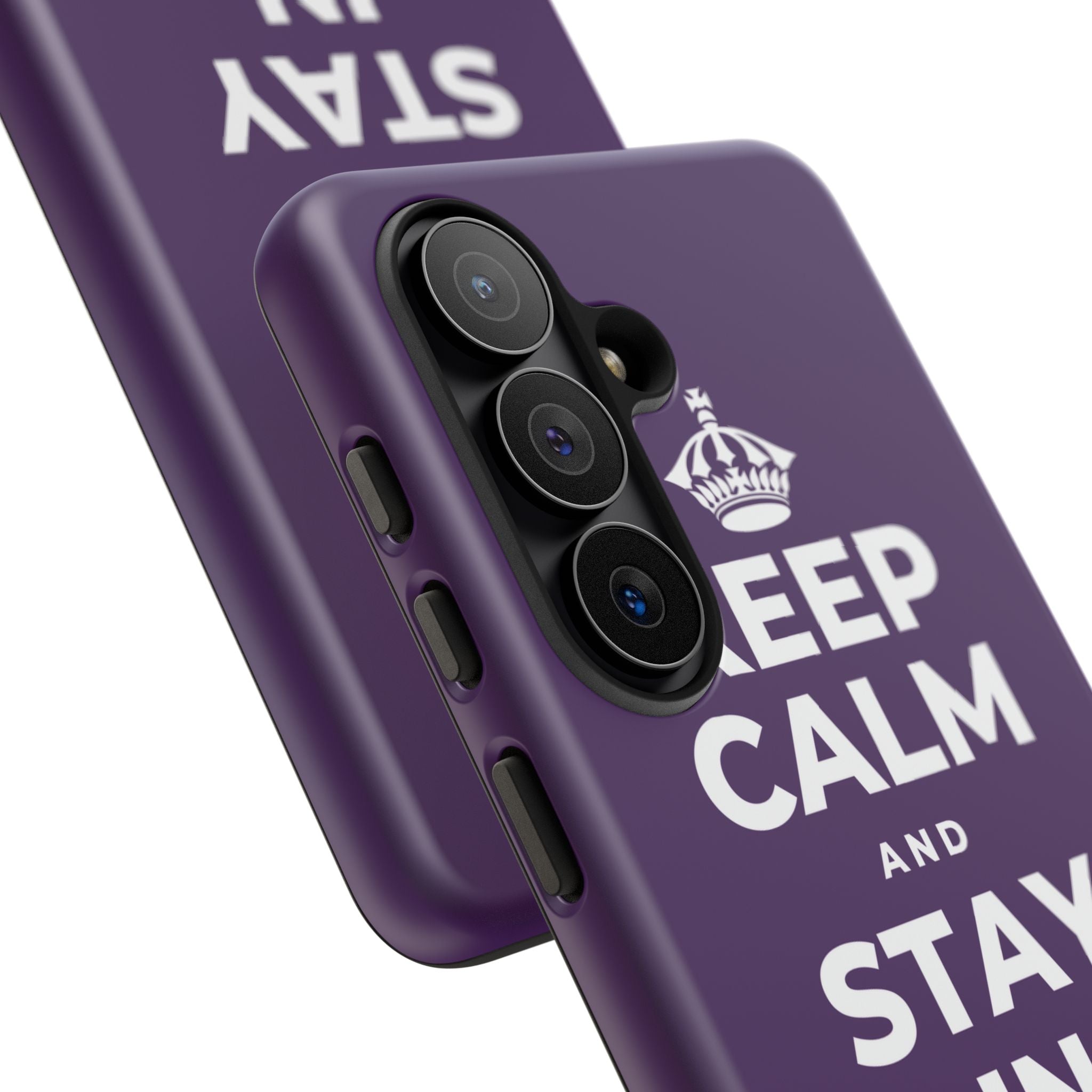 KEEP CALM AND STAY IN AND REST Phone Case