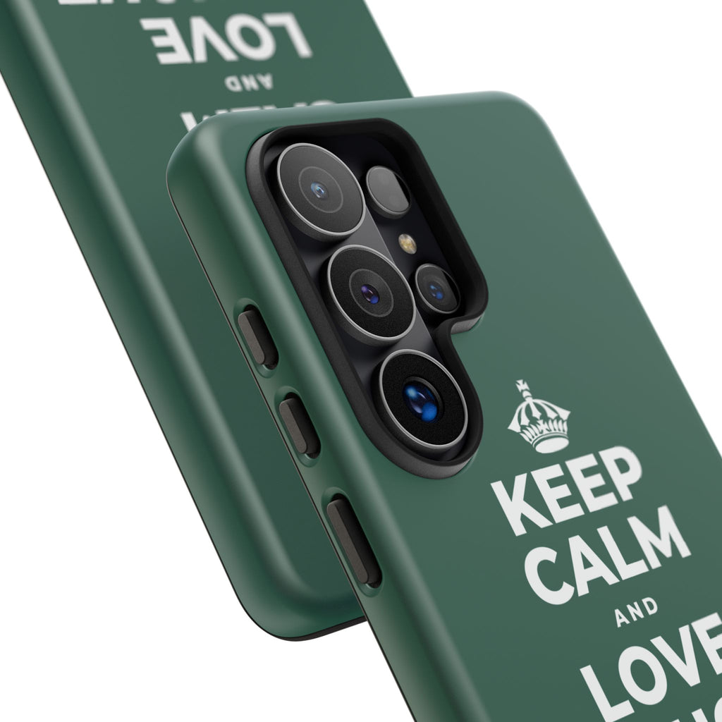 KEEP CALM AND LOVE WITHOUT POSSESSION Phone Case