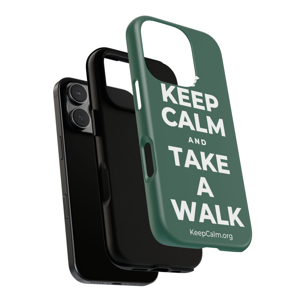 KEEP CALM AND TAKE A WALK Phone Case