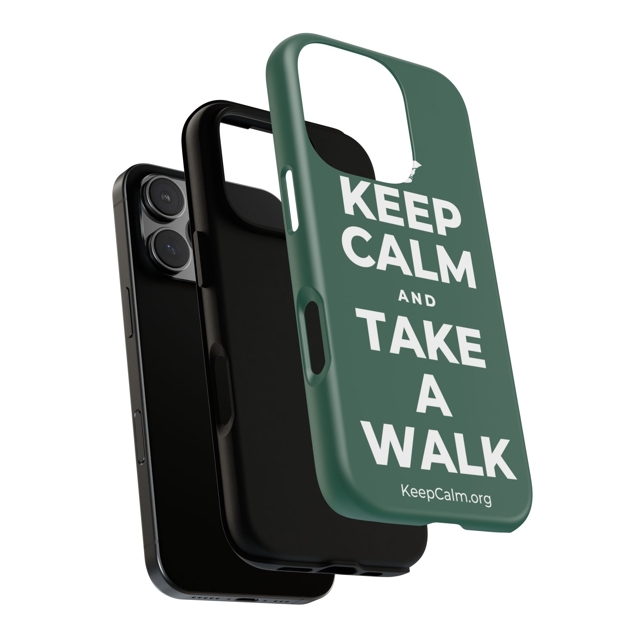 KEEP CALM AND TAKE A WALK Phone Case