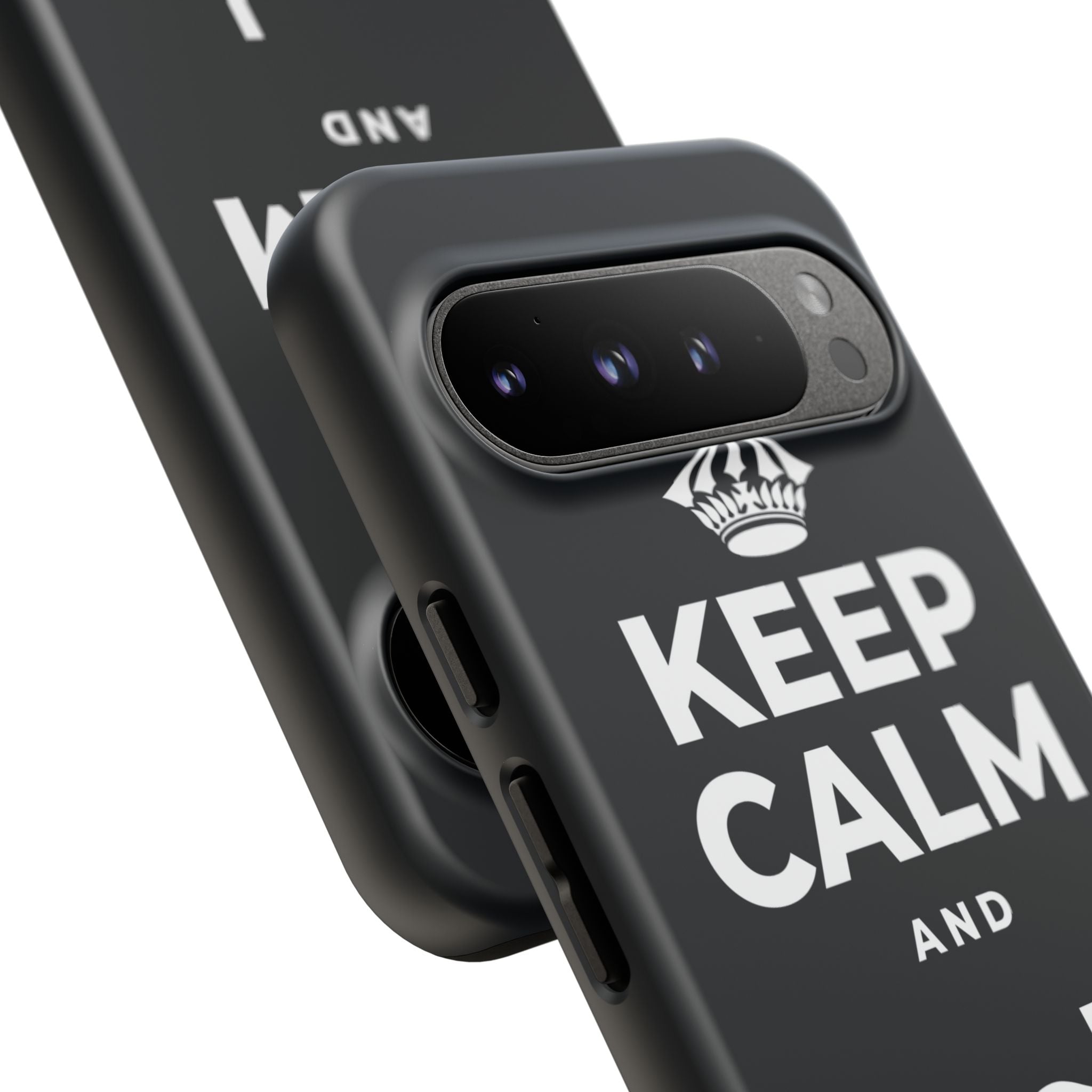 KEEP CALM AND احمِ سلامك Phone Case (Dark)