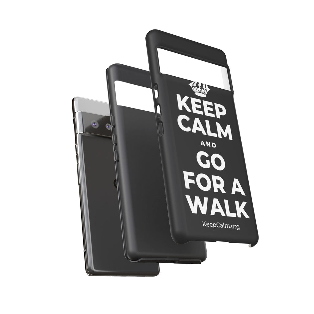 KEEP CALM AND GO FOR A WALK Phone Case