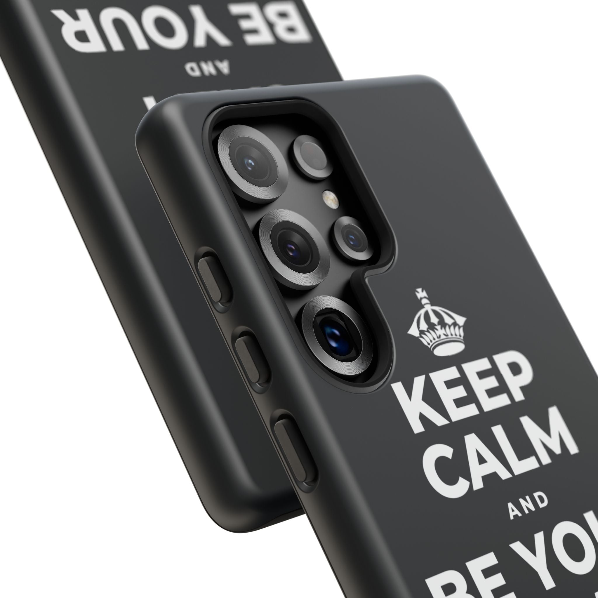 KEEP CALM AND BE YOUR OWN VALENTINE Phone Case (Dark)