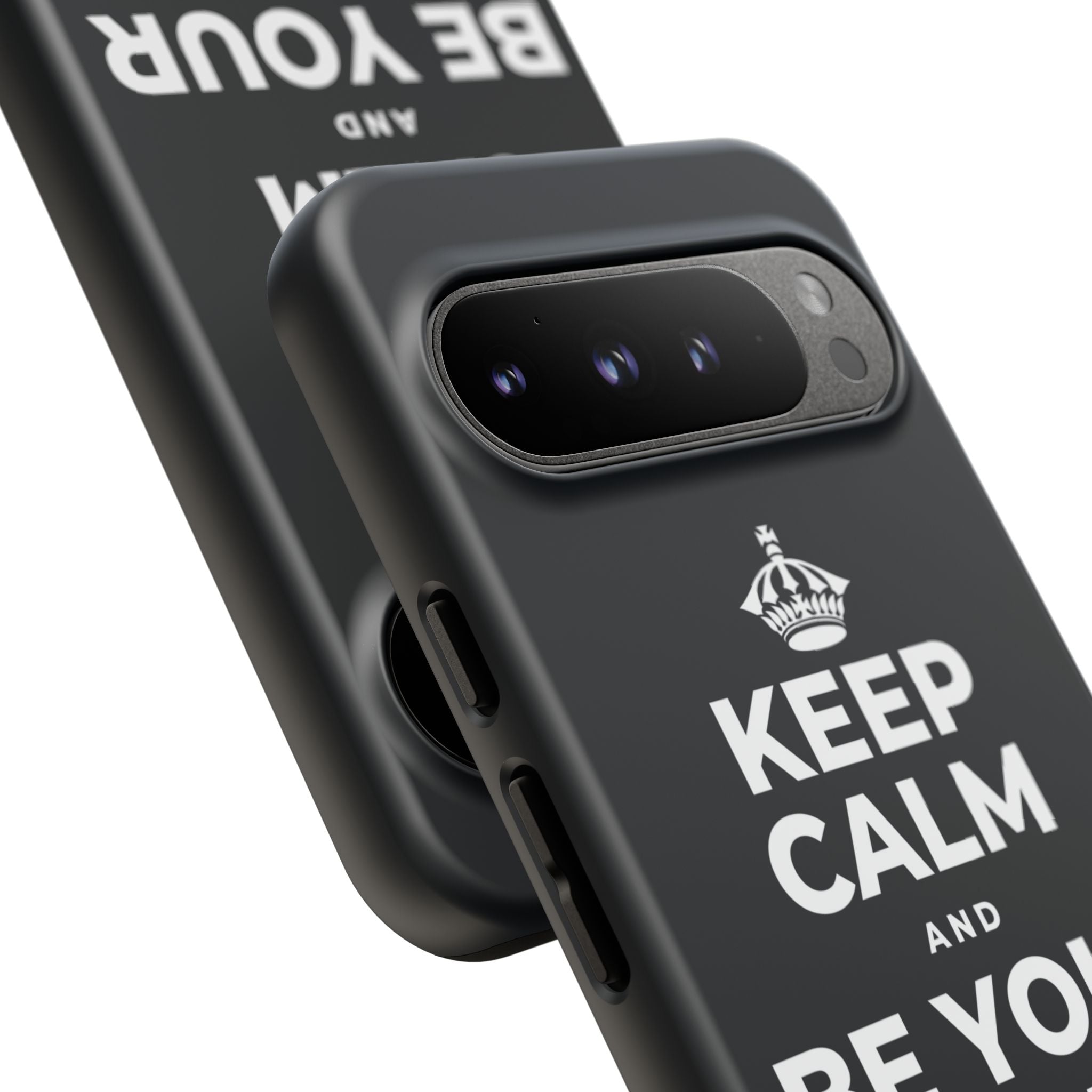 KEEP CALM AND BE YOUR OWN VALENTINE Phone Case (Dark)