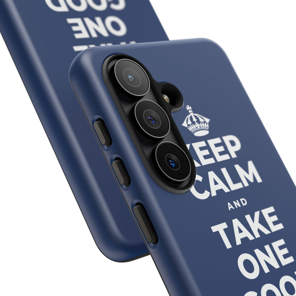KEEP CALM AND TAKE ONE GOOD DAY AT A TIME Phone Case