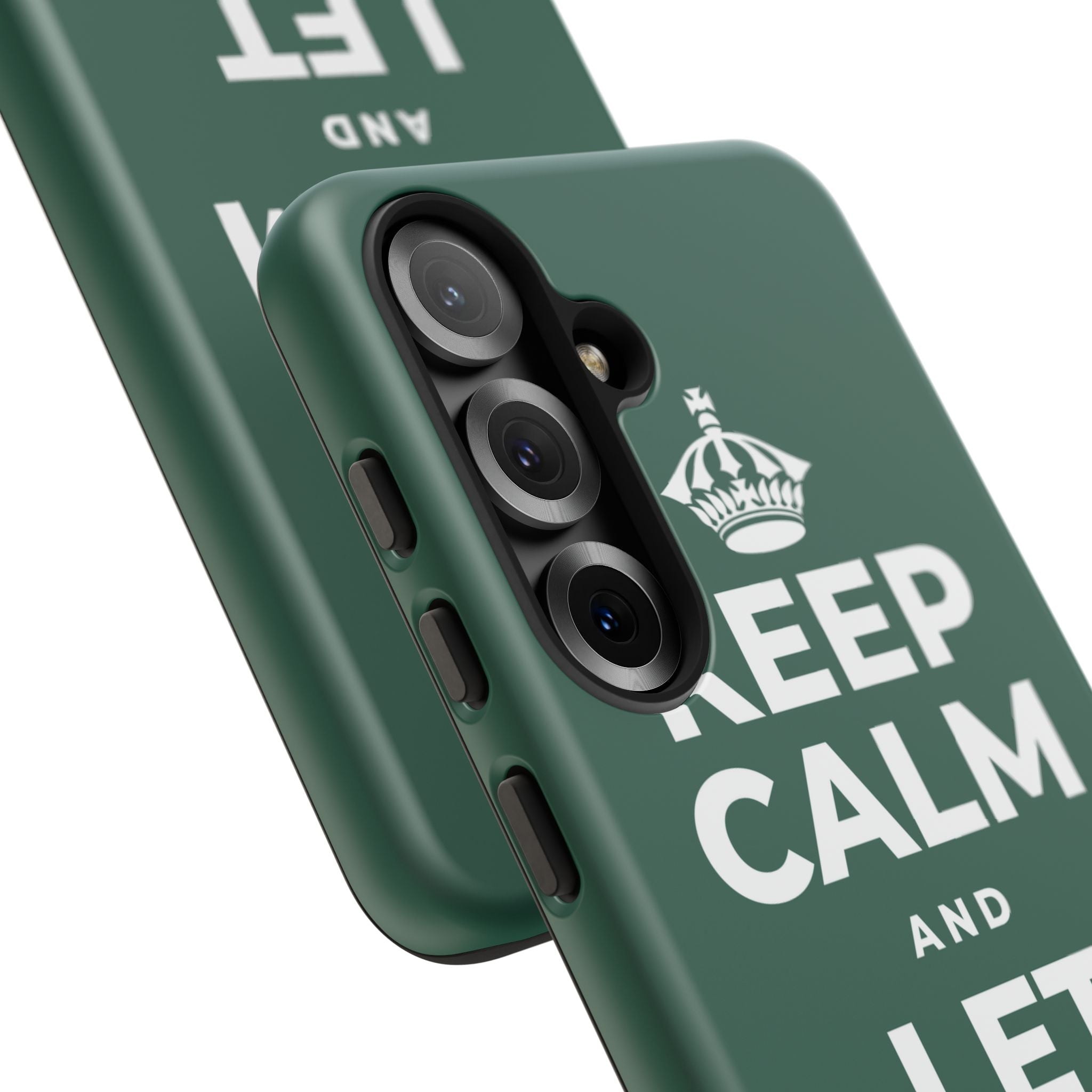 KEEP CALM AND LET LOVE LIVE Phone Case