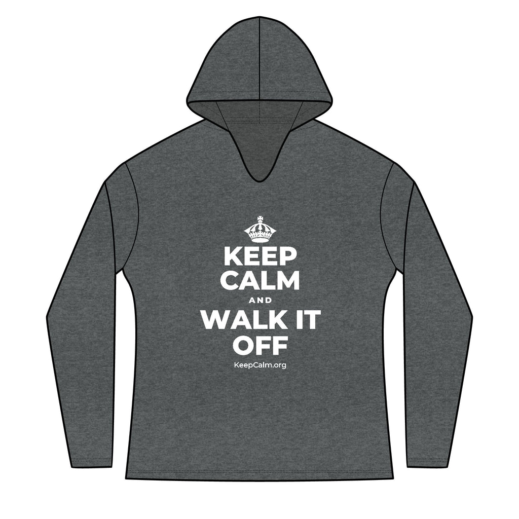 KEEP CALM AND WALK IT OFF Women's Long Sleeve Hoodie
