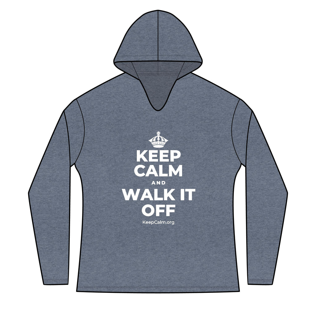 KEEP CALM AND WALK IT OFF Women's Long Sleeve Hoodie